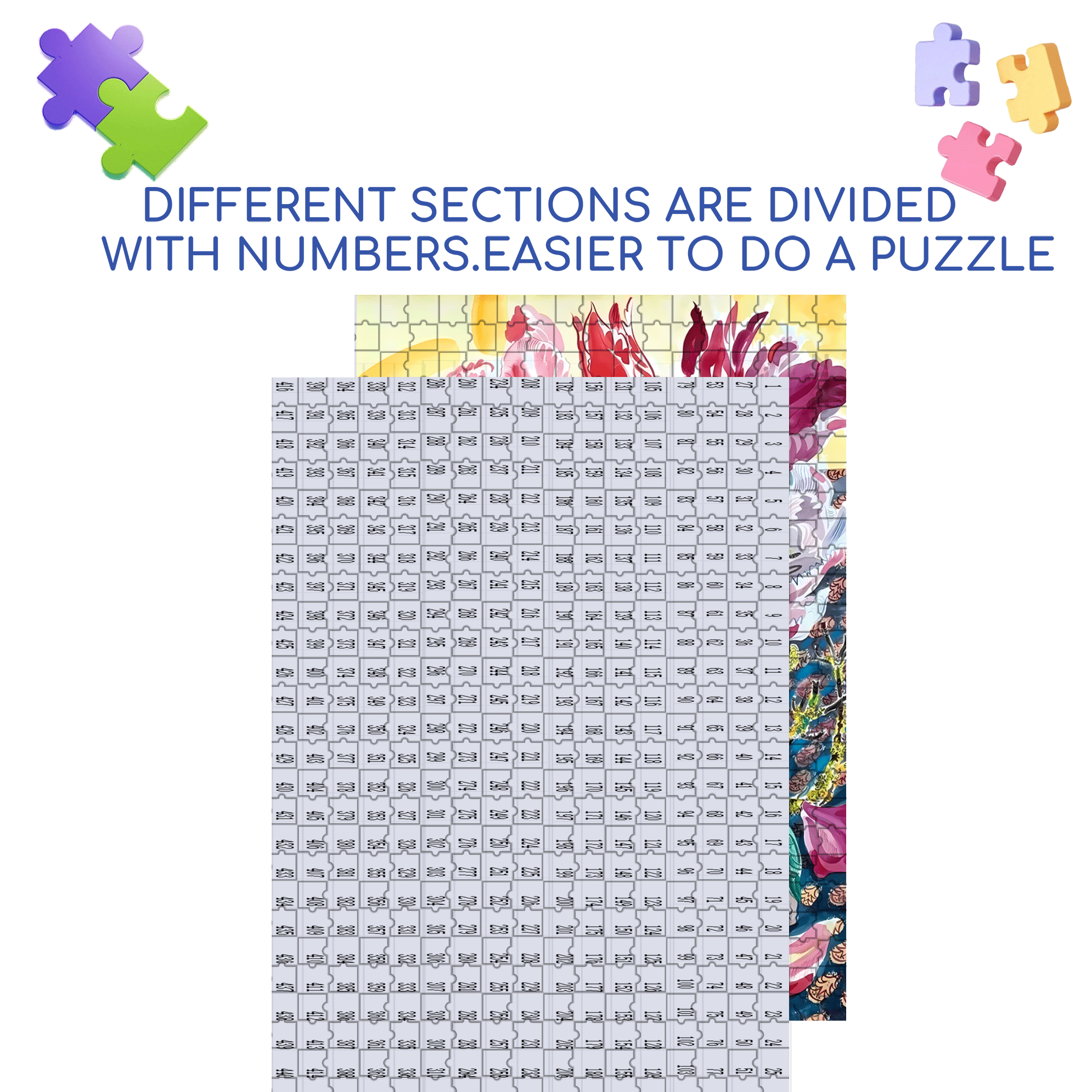 Still Life and Light 9 500pcs/1000pcs Jigsaw Puzzle, Scratch-Resistant, Interactive Family Game & Brain-Boosting DIY Decor, Perfect for Halloween, Christmas & New Year Gifts, Family Puzzle Game