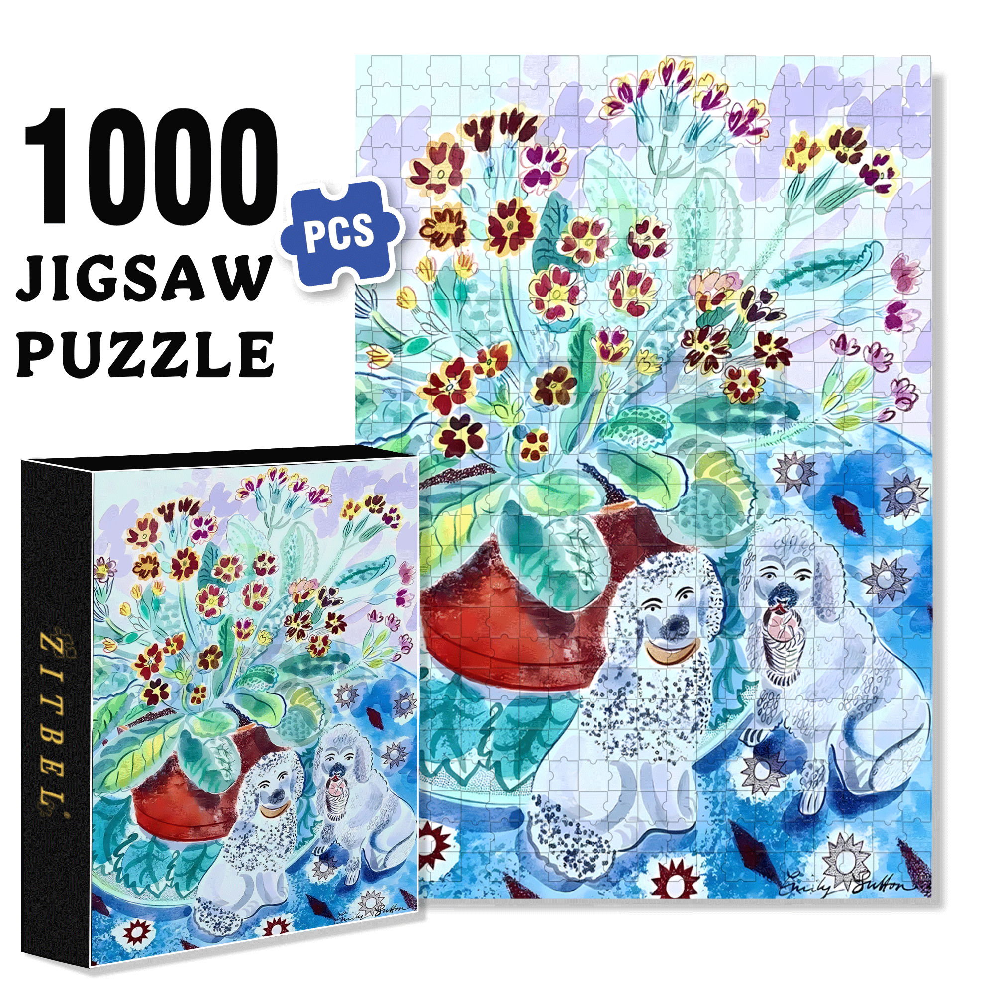 Still Life and Light 500pcs/1000pcs Jigsaw Puzzle, Scratch-Resistant, Interactive Family Game & Brain-Boosting DIY Decor, Perfect for Halloween, Christmas & New Year Gifts, Family Puzzle Game