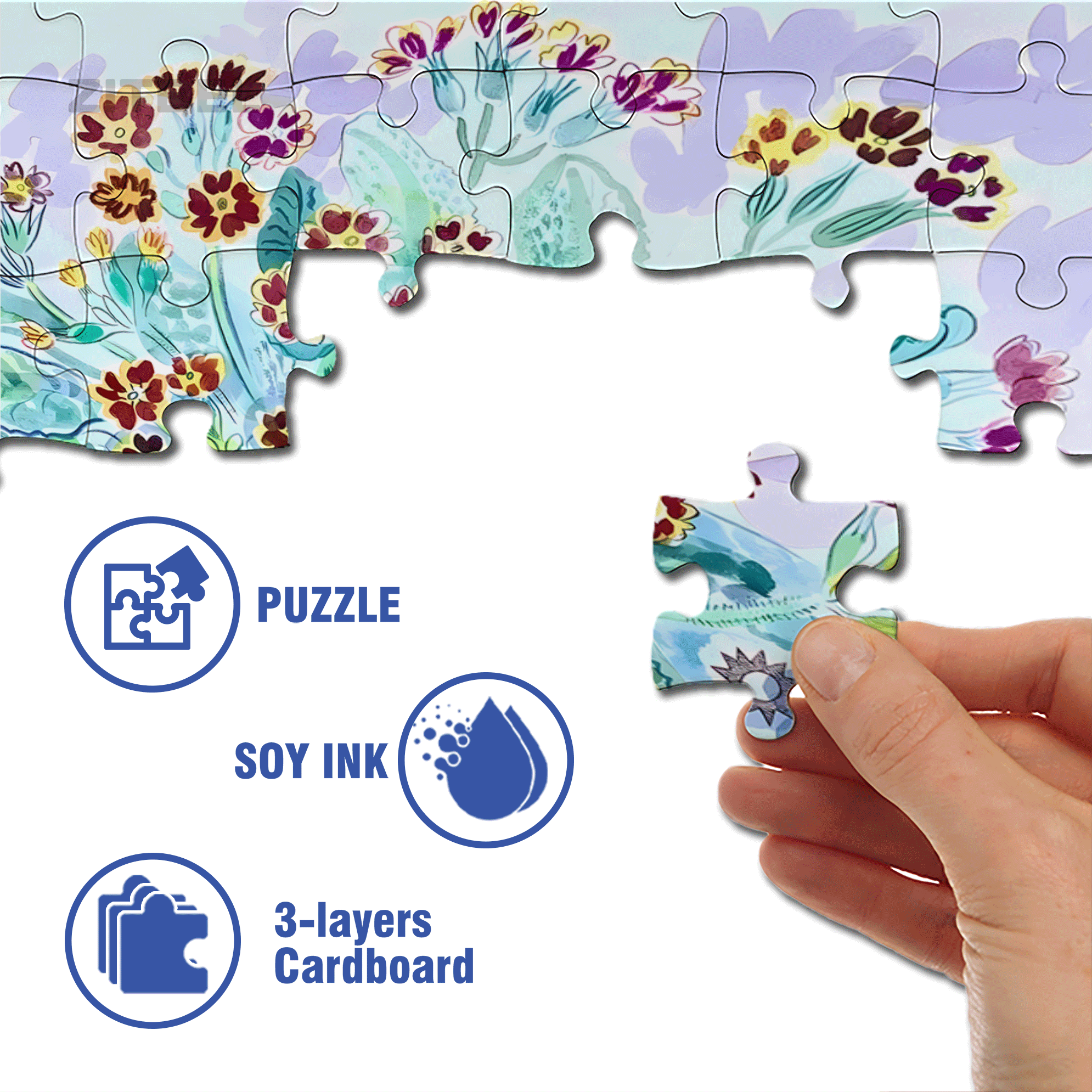 Still Life and Light 500pcs/1000pcs Jigsaw Puzzle, Scratch-Resistant, Interactive Family Game & Brain-Boosting DIY Decor, Perfect for Halloween, Christmas & New Year Gifts, Family Puzzle Game