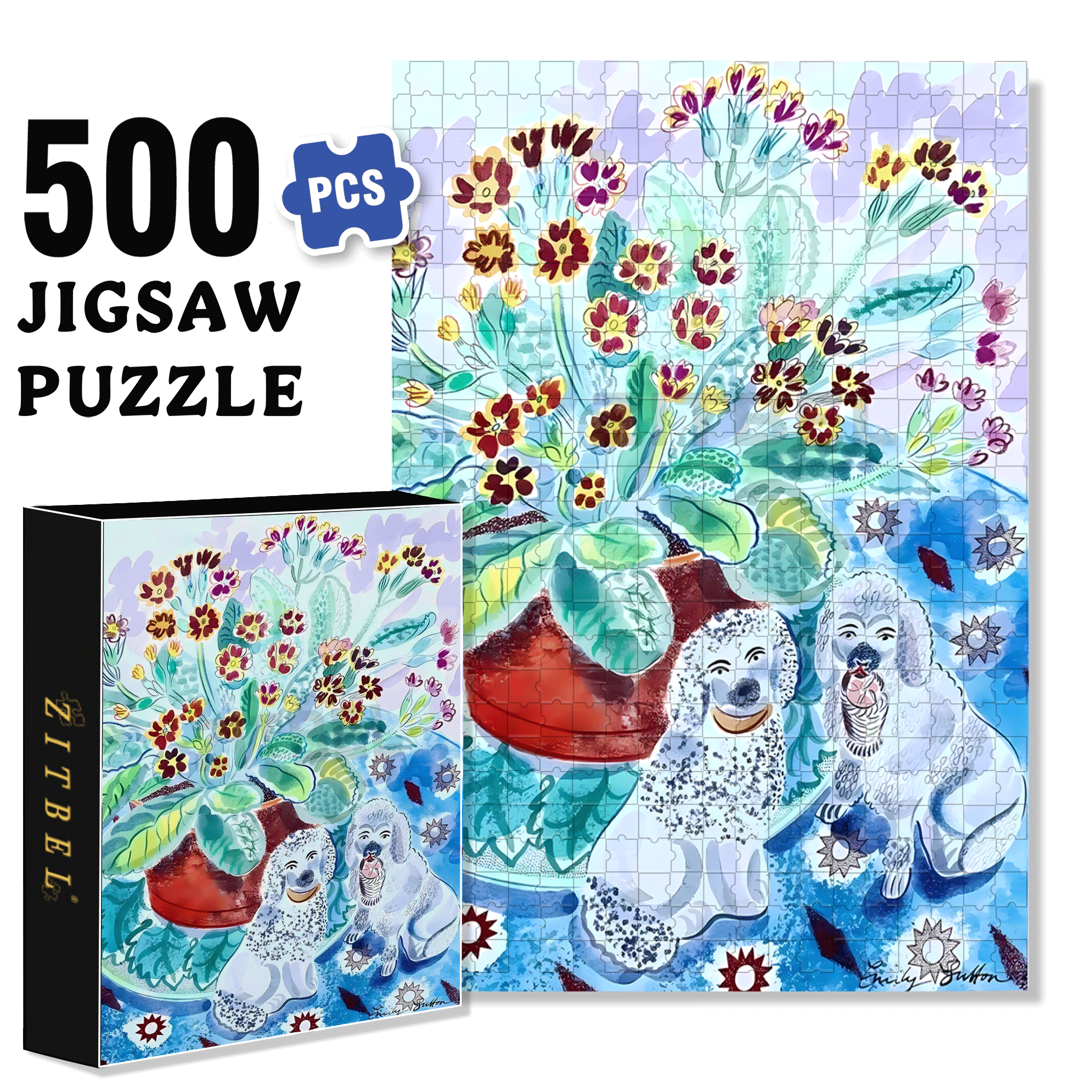 Still Life and Light 500pcs/1000pcs Jigsaw Puzzle, Scratch-Resistant, Interactive Family Game & Brain-Boosting DIY Decor, Perfect for Halloween, Christmas & New Year Gifts, Family Puzzle Game
