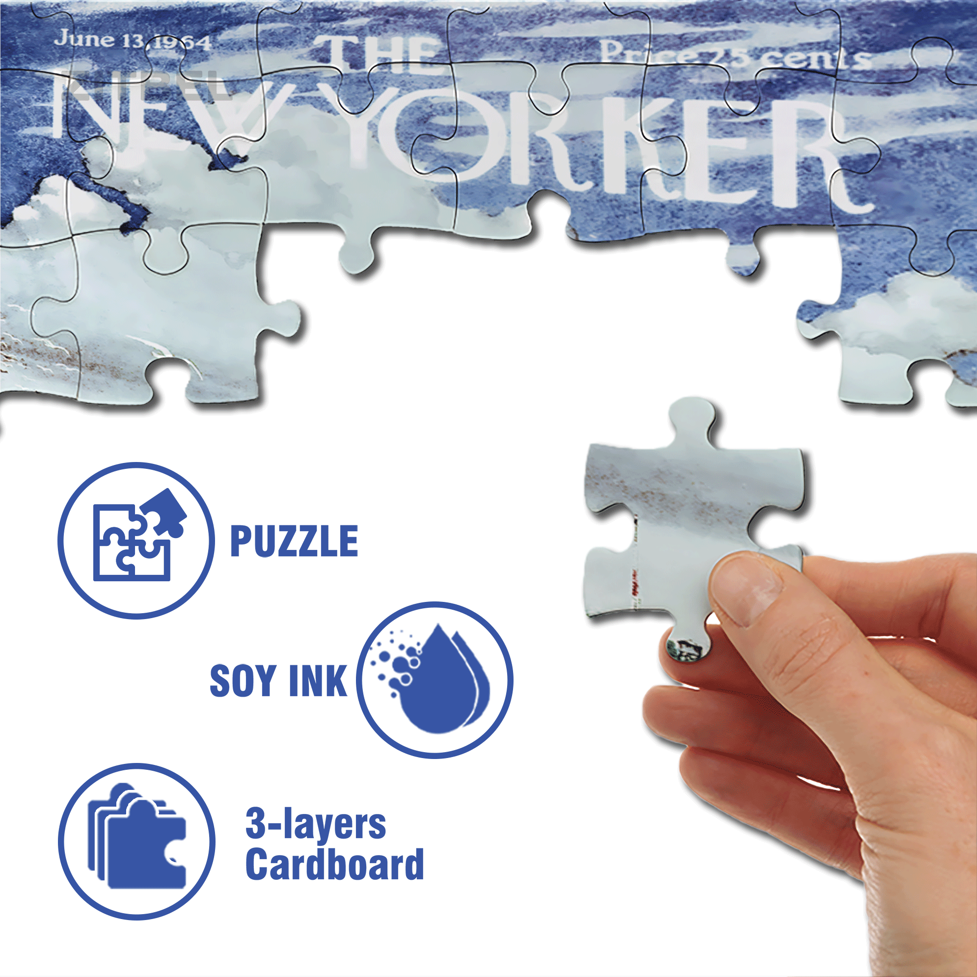 Steady Breeze 500pcs/1000pcs Jigsaw Puzzle, Scratch-Resistant, Interactive Family Game & Brain-Boosting DIY Decor, Perfect for Halloween, Christmas & New Year Gifts, Family Puzzle Game