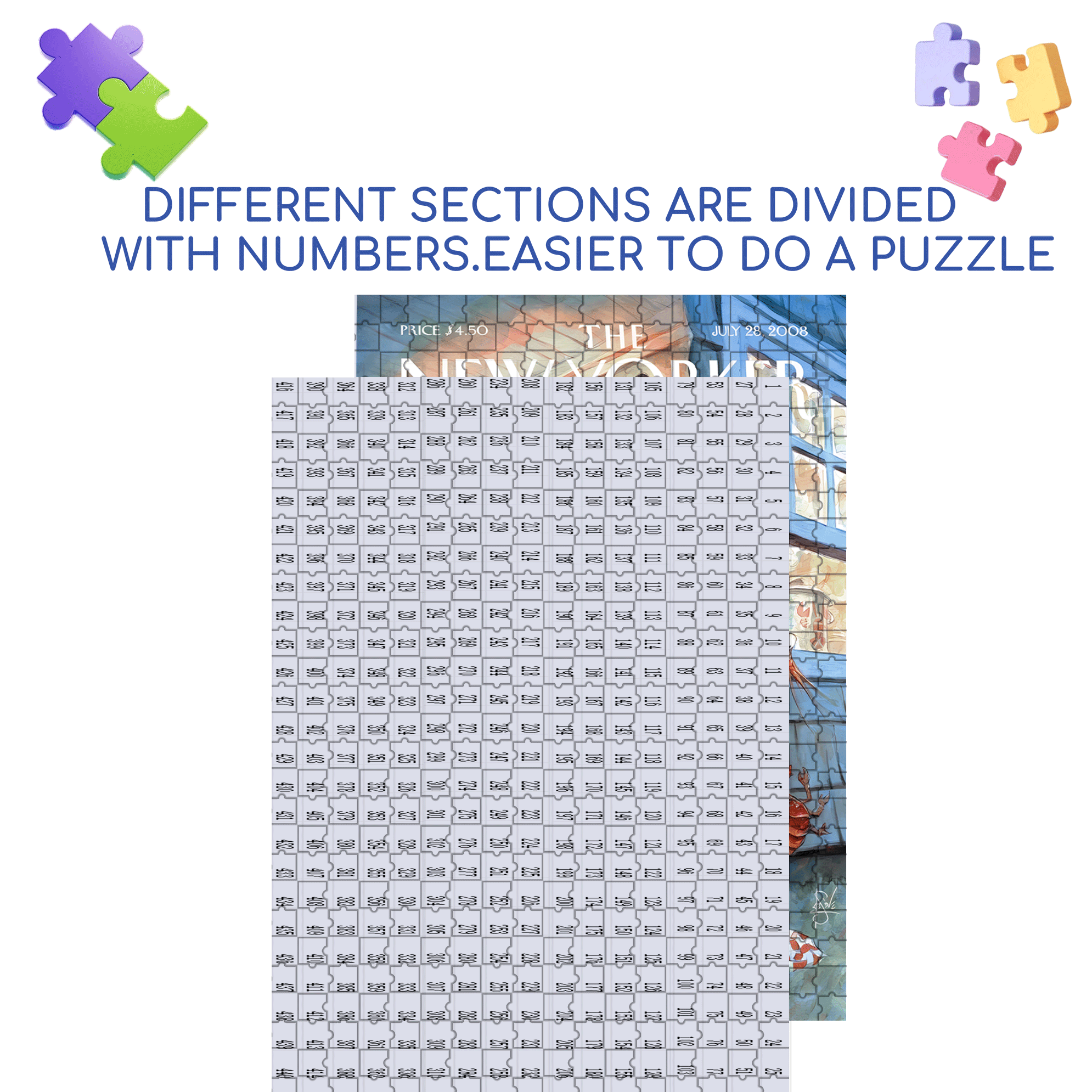 Summer Getaway 500pcs/1000pcs Jigsaw Puzzle, Scratch-Resistant, Interactive Family Game & Brain-Boosting DIY Decor, Perfect for Halloween, Christmas & New Year Gifts, Family Puzzle Game