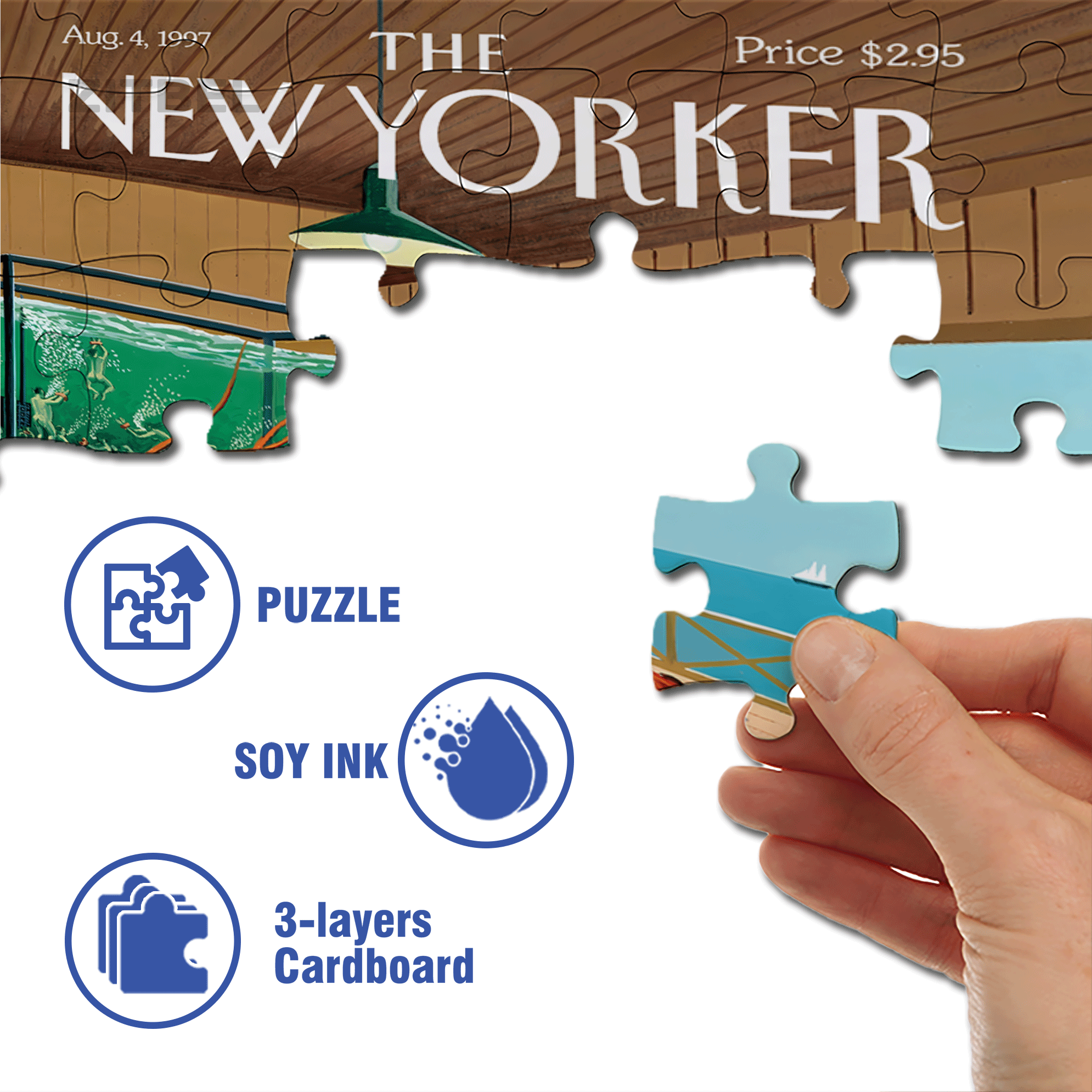 Lobsterman's Special 500pcs/1000pcs Jigsaw Puzzle, Scratch-Resistant, Interactive Family Game & Brain-Boosting DIY Decor, Perfect for Halloween, Christmas & New Year Gifts, Family Puzzle Game