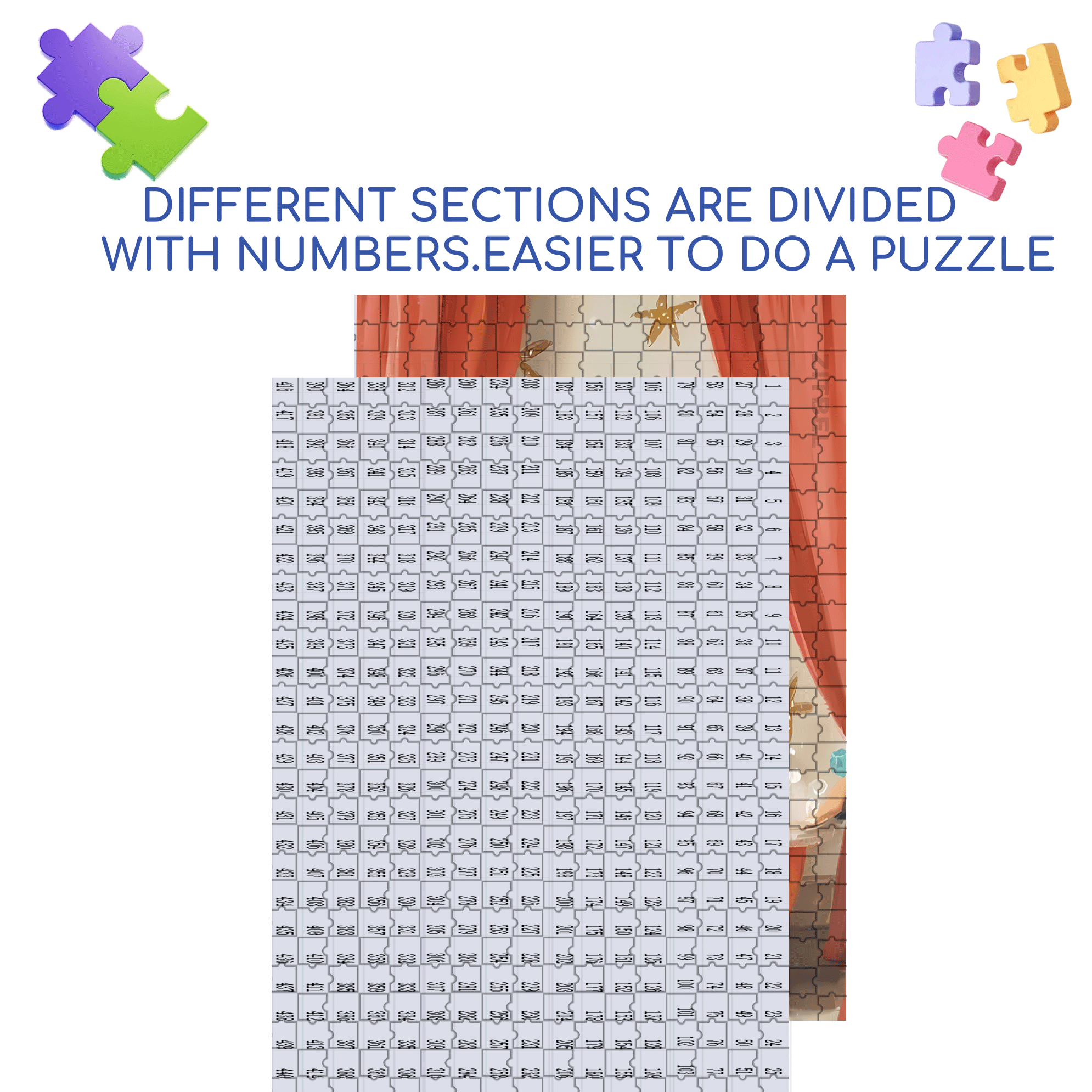 Me Time 500pcs/1000pcs Jigsaw Puzzle, Scratch-Resistant, Interactive Family Game & Brain-Boosting DIY Decor, Perfect for Halloween, Christmas & New Year Gifts, Family Puzzle Game