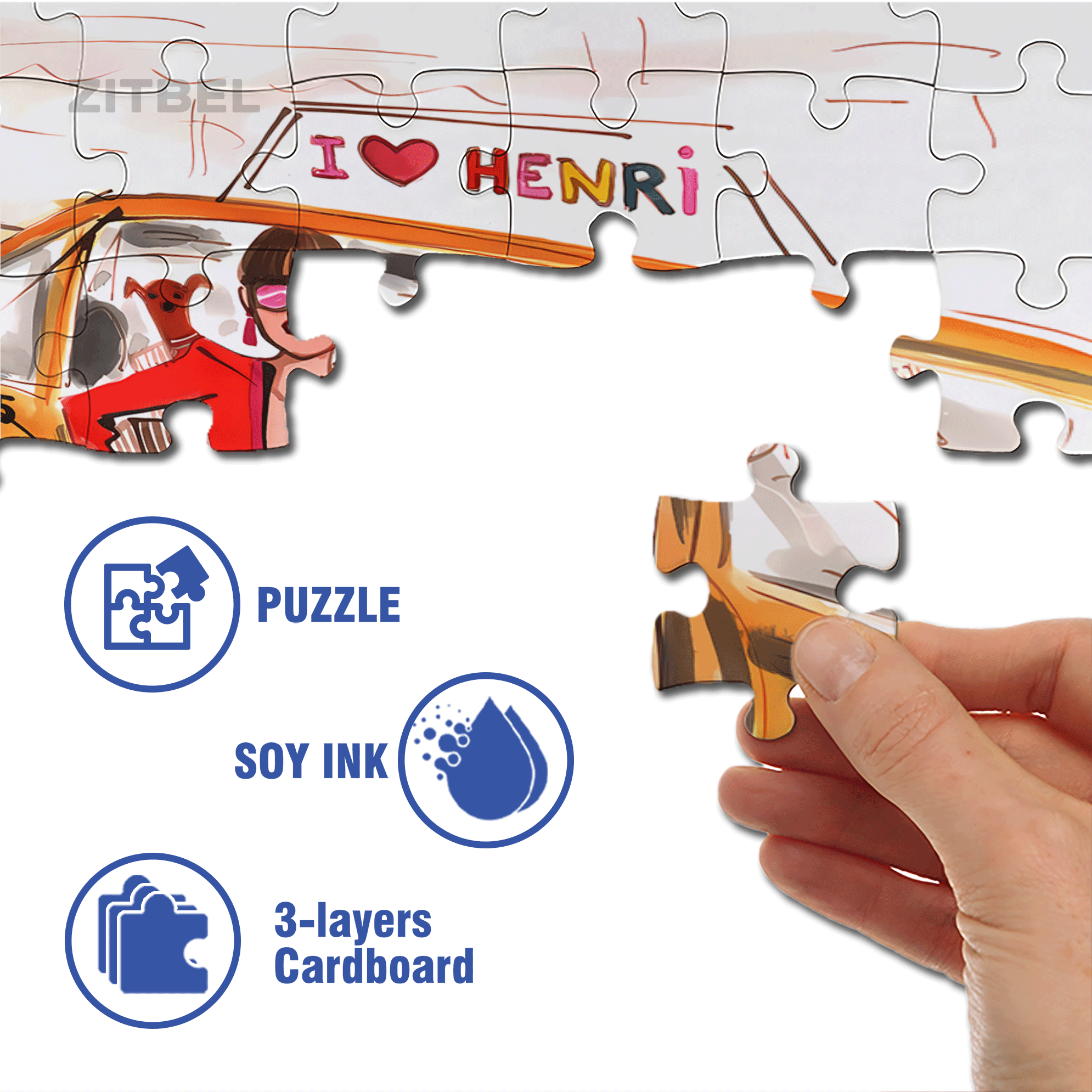 Shopping Expert 500pcs/1000pcs Jigsaw Puzzle, Scratch-Resistant, Interactive Family Game & Brain-Boosting DIY Decor, Perfect for Halloween, Christmas & New Year Gifts, Family Puzzle Game