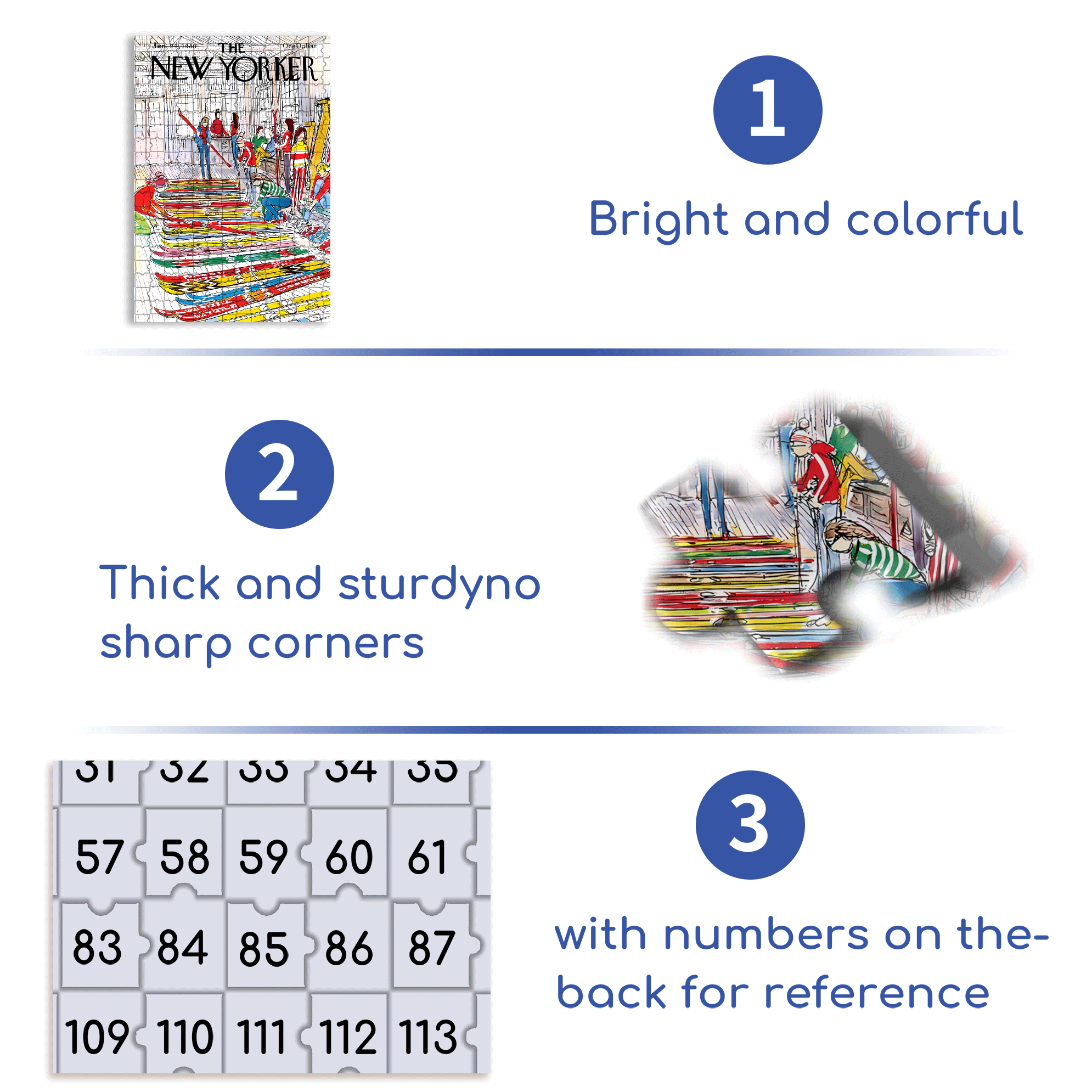 Ski Shop 500pcs/1000pcs Jigsaw Puzzle, Scratch-Resistant, Interactive Family Game & Brain-Boosting DIY Decor, Perfect for Halloween, Christmas & New Year Gifts, Family Puzzle Game
