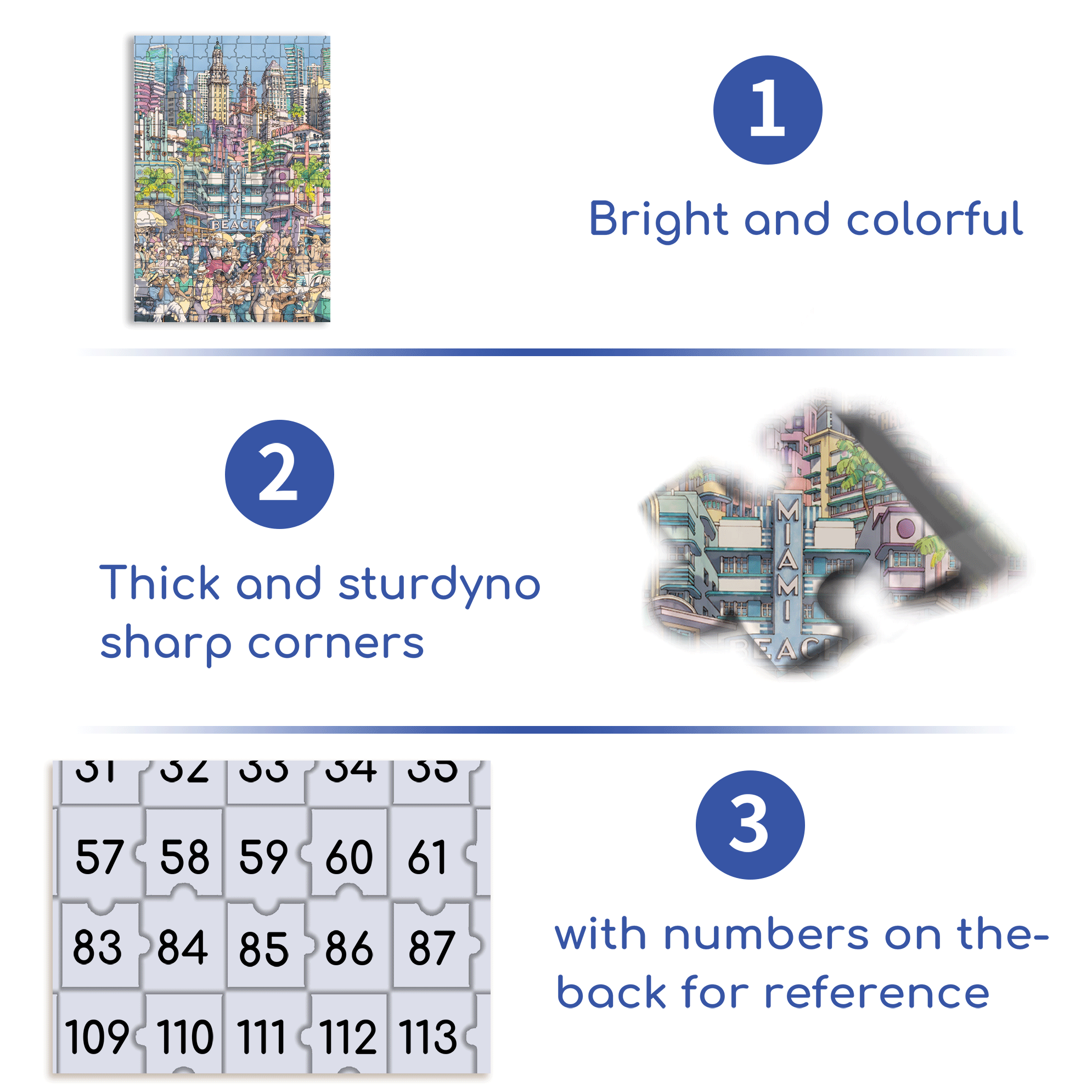 Sun Kissed City 500pcs/1000pcs Jigsaw Puzzle, Scratch-Resistant, Interactive Family Game & Brain-Boosting DIY Decor, Perfect for Halloween, Christmas & New Year Gifts, Family Puzzle Game