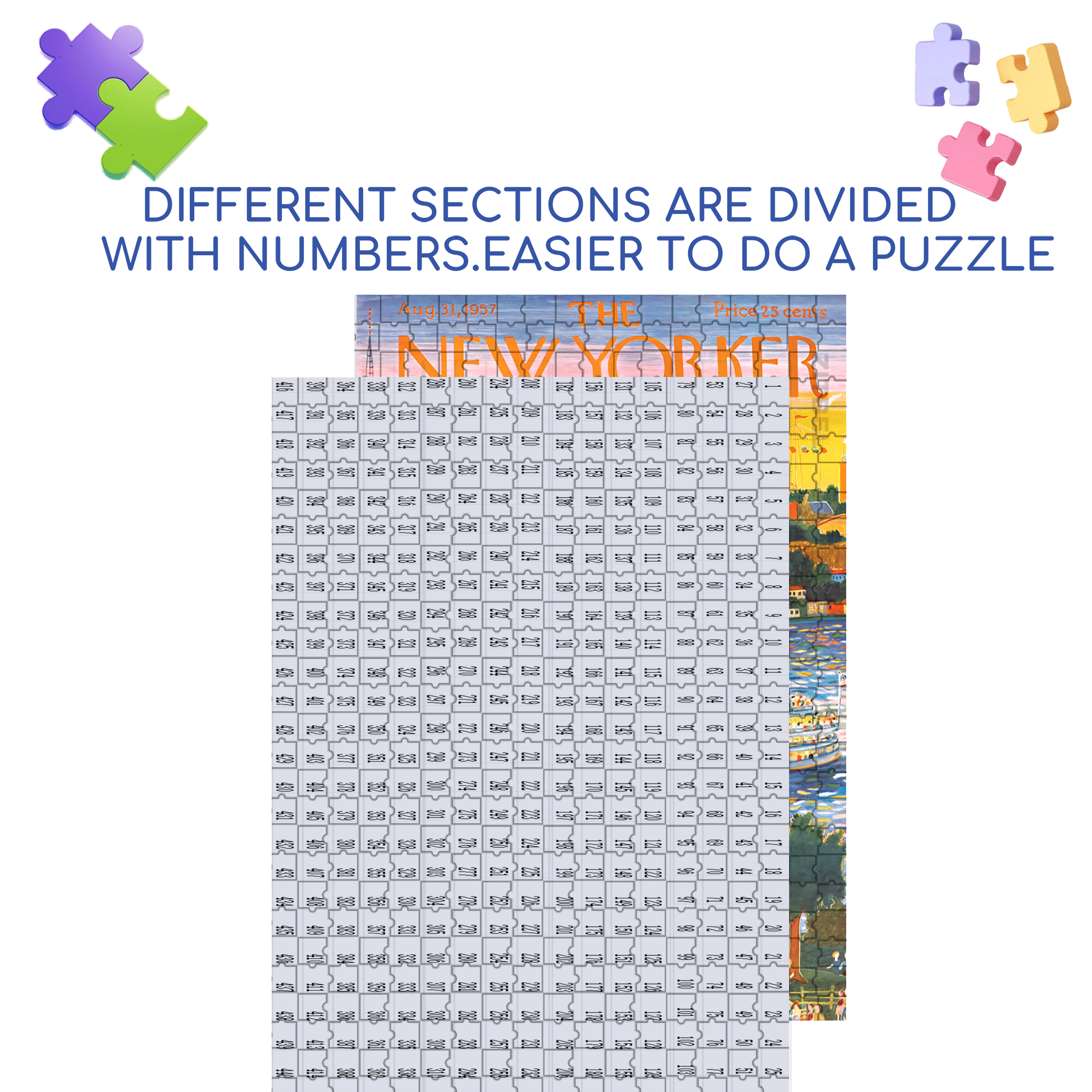 Sunset Cruise 500pcs/1000pcs Jigsaw Puzzle, Scratch-Resistant, Interactive Family Game & Brain-Boosting DIY Decor, Perfect for Halloween, Christmas & New Year Gifts, Family Puzzle Game