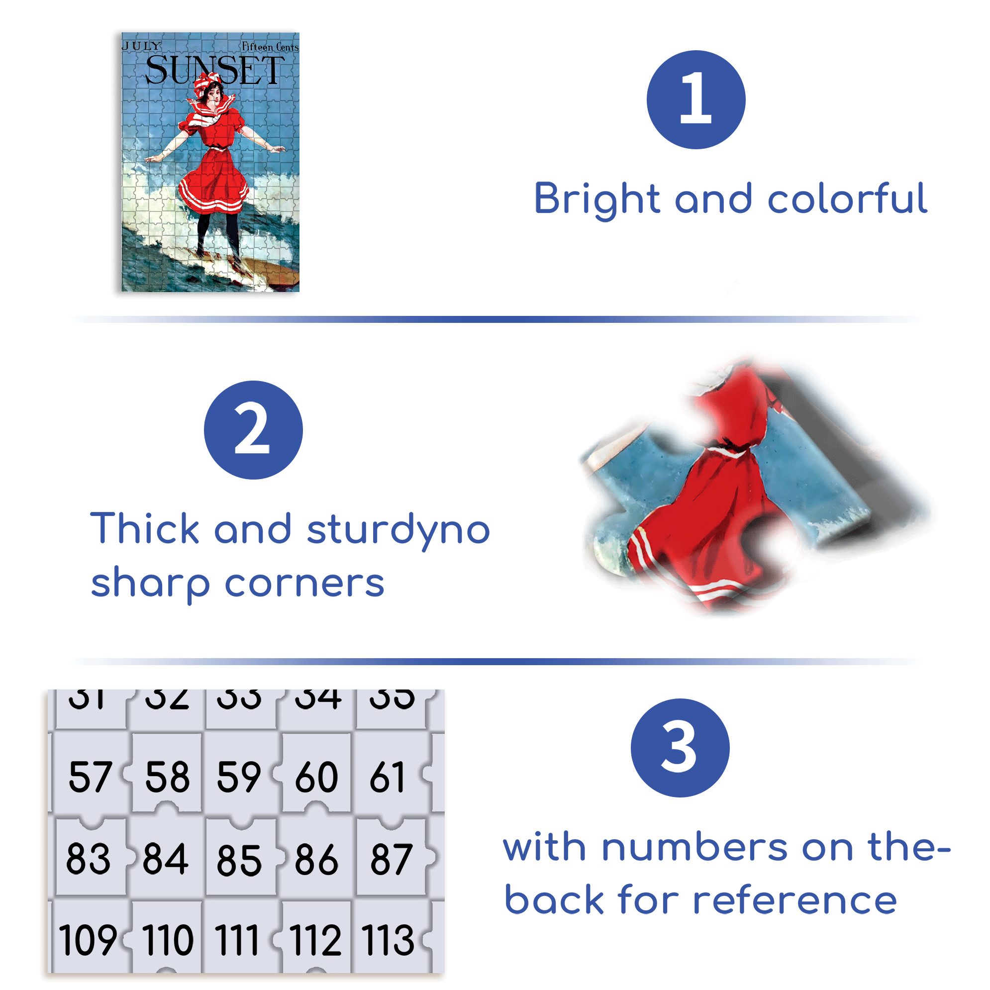 Surfer Girl 500pcs/1000pcs Jigsaw Puzzle, Scratch-Resistant, Interactive Family Game & Brain-Boosting DIY Decor, Perfect for Halloween, Christmas & New Year Gifts, Family Puzzle Game