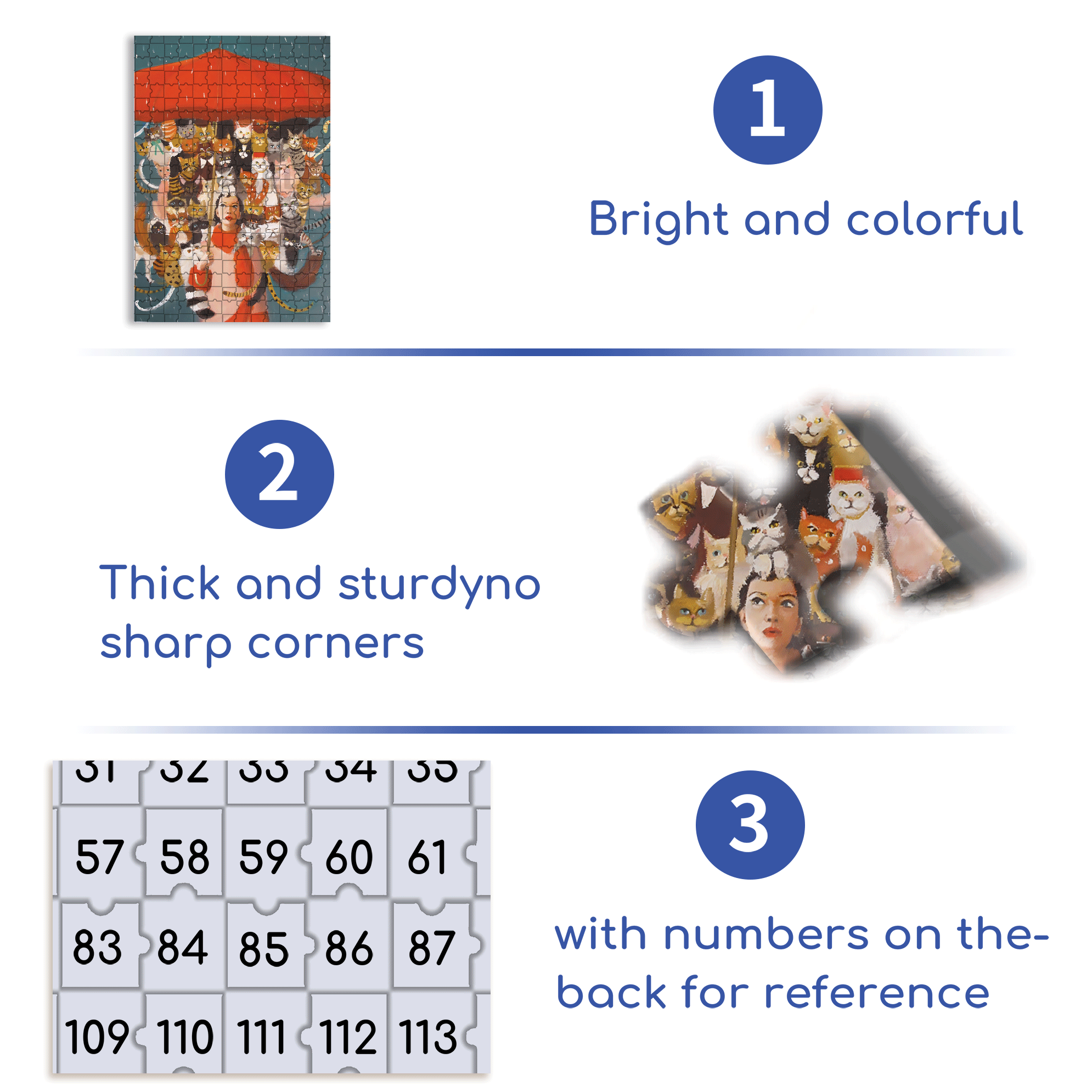 The Cat Countess 500pcs/1000pcs Jigsaw Puzzle, Scratch-Resistant, Interactive Family Game & Brain-Boosting DIY Decor, Perfect for Halloween, Christmas & New Year Gifts, Family Puzzle Game
