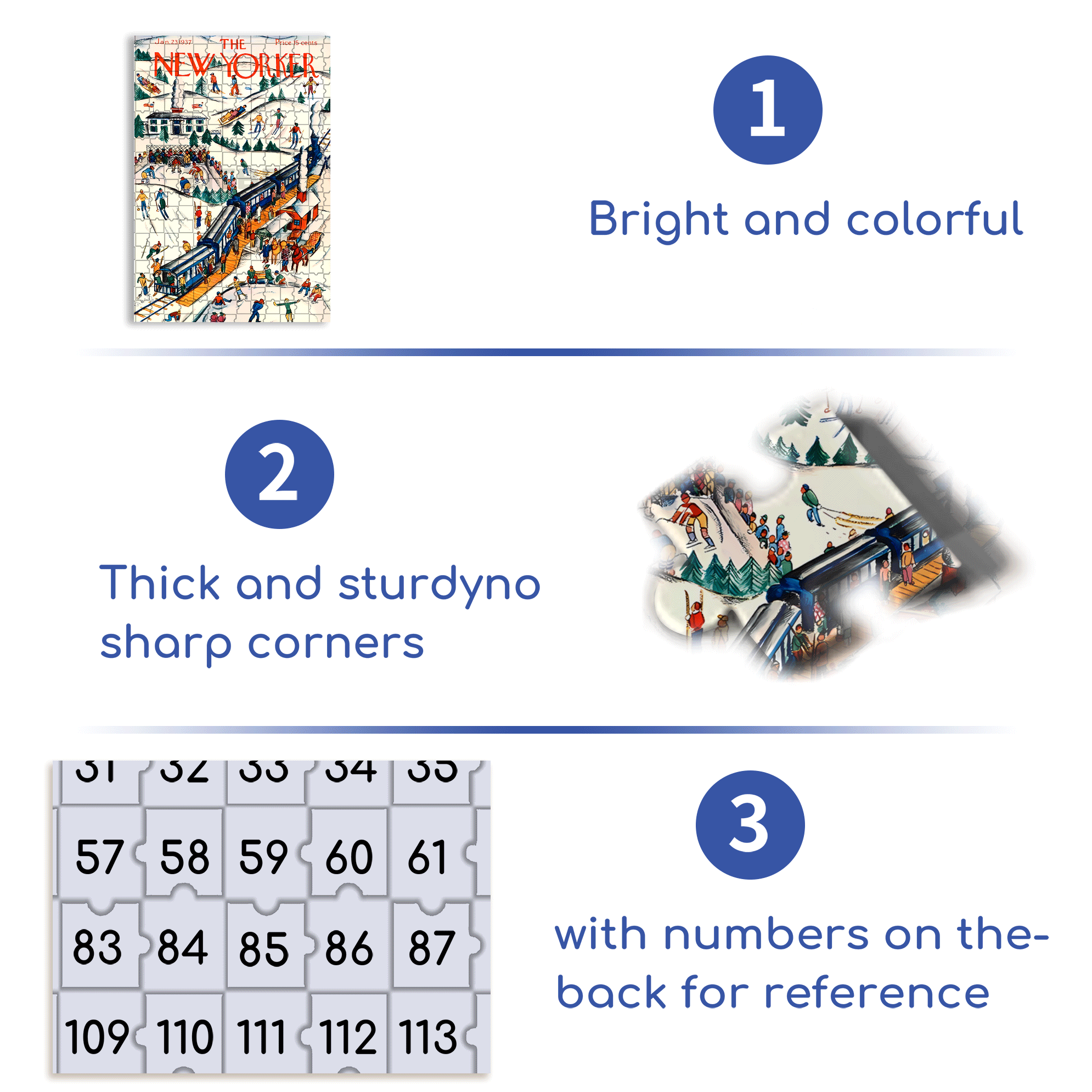 Winter Weekend 500pcs/1000pcs Jigsaw Puzzle, Scratch-Resistant, Interactive Family Game & Brain-Boosting DIY Decor, Perfect for Halloween, Christmas & New Year Gifts, Family Puzzle Game