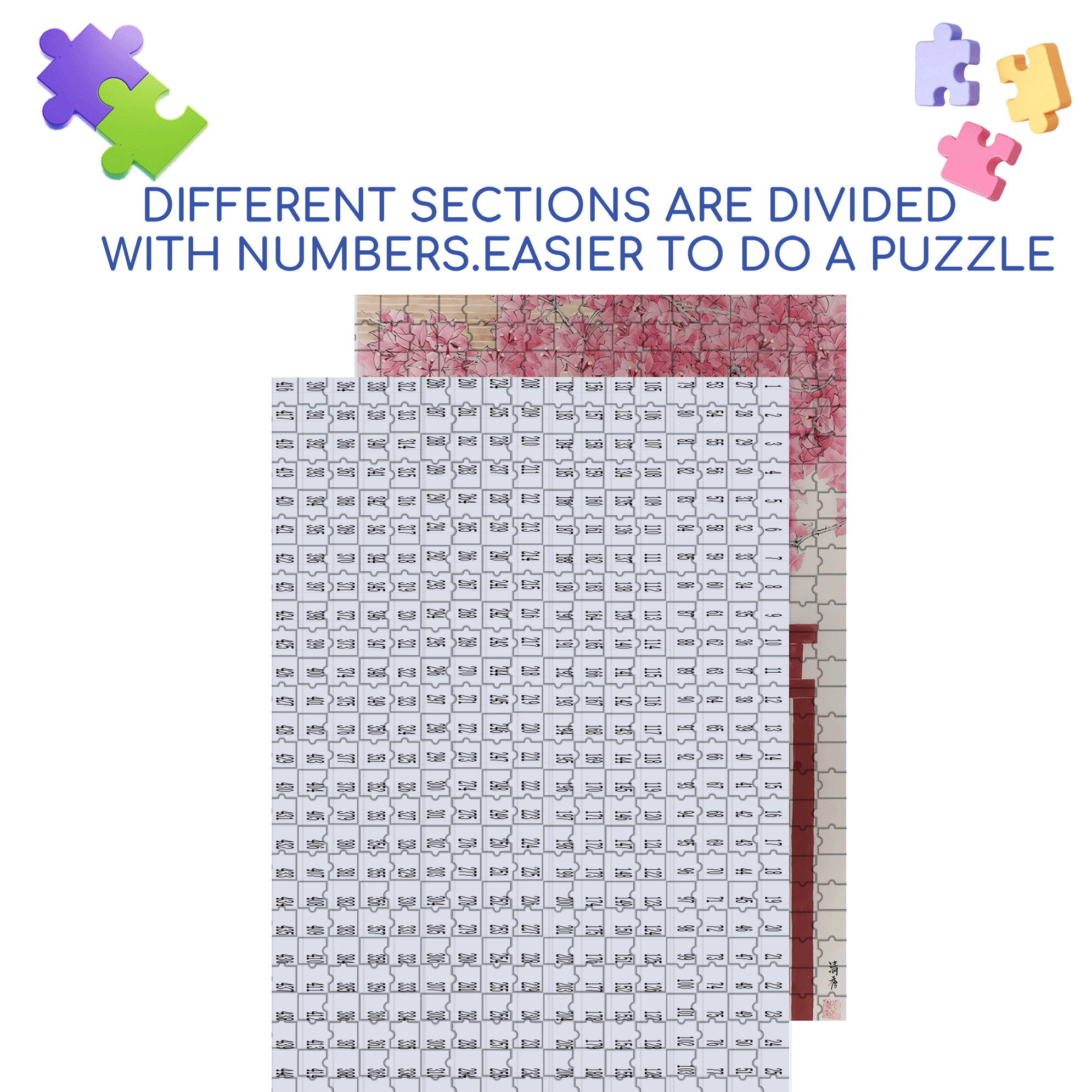 Butterfly Shadow 500pcs/1000pcs Jigsaw Puzzle, Scratch-Resistant, Interactive Family Game & Brain-Boosting DIY Decor, Perfect for Halloween, Christmas & New Year Gifts, Family Puzzle Game