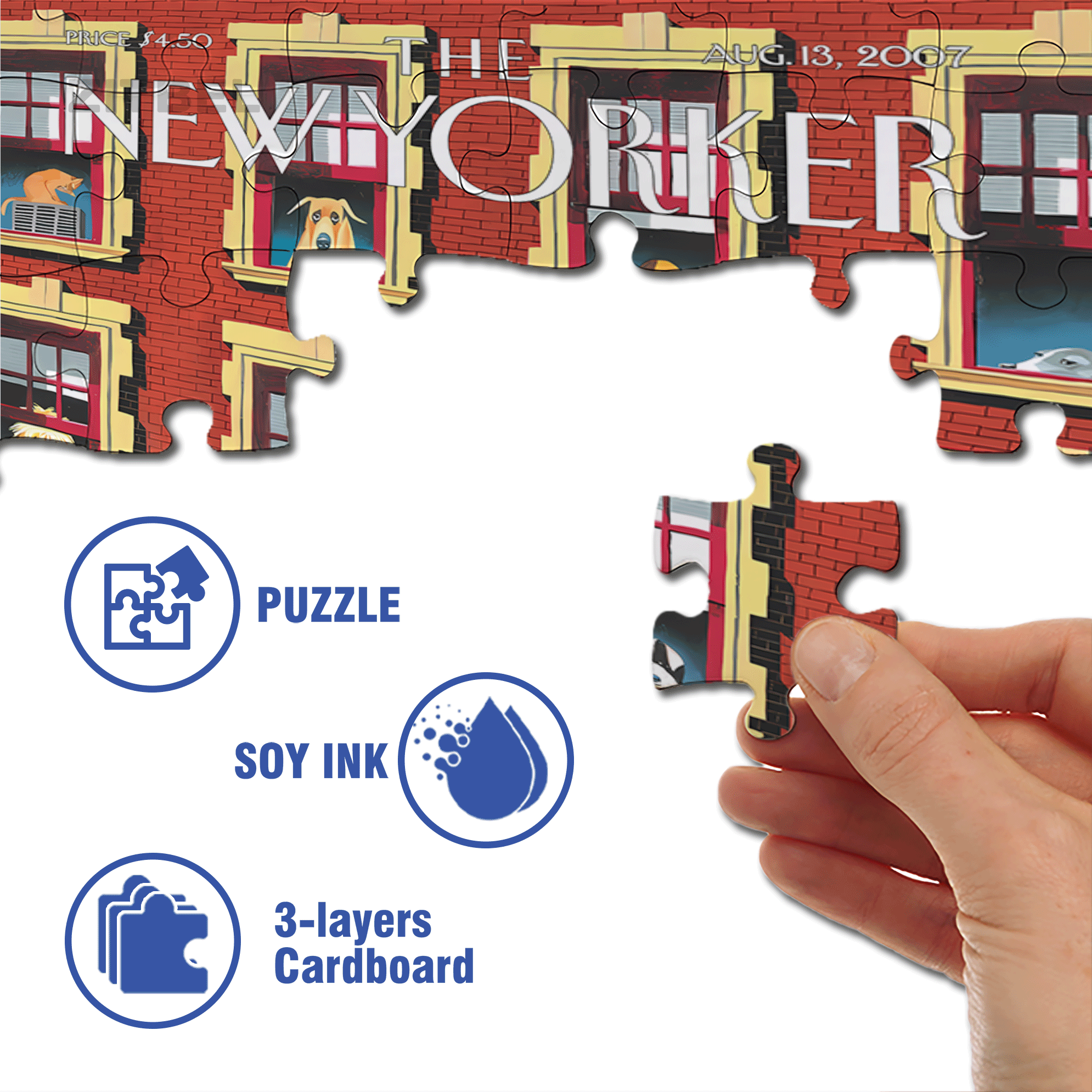 Hot Dogs 500pcs/1000pcs Jigsaw Puzzle, Scratch-Resistant, Interactive Family Game & Brain-Boosting DIY Decor, Perfect for Halloween, Christmas & New Year Gifts, Family Puzzle Game