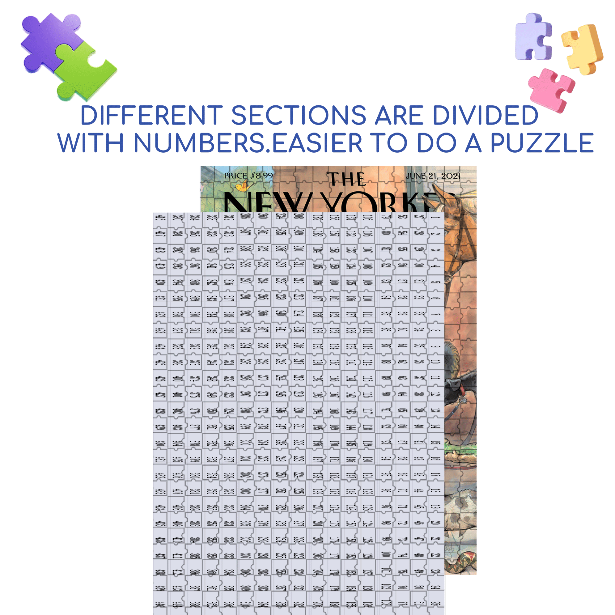 Local Fauna 500pcs/1000pcs Jigsaw Puzzle, Scratch-Resistant, Interactive Family Game & Brain-Boosting DIY Decor, Perfect for Halloween, Christmas & New Year Gifts, Family Puzzle Game