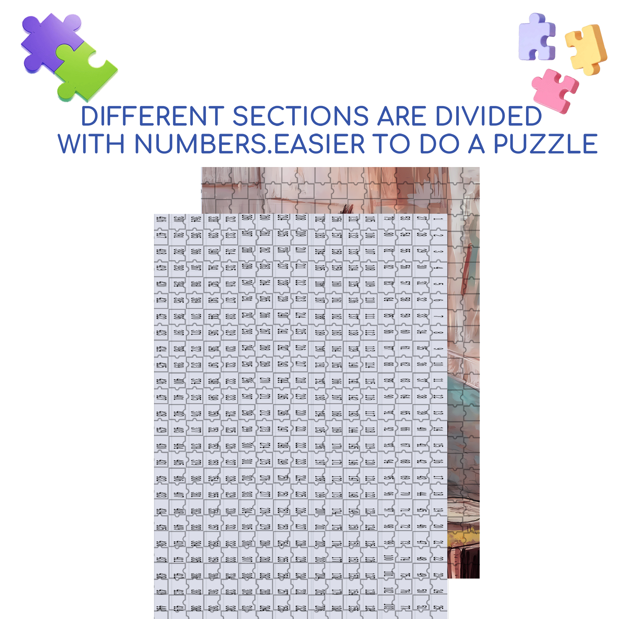 Meow's Life Diary 3 500pcs/1000pcs Jigsaw Puzzle, Scratch-Resistant, Interactive Family Game & Brain-Boosting DIY Decor, Perfect for Halloween, Christmas & New Year Gifts, Family Puzzle Game