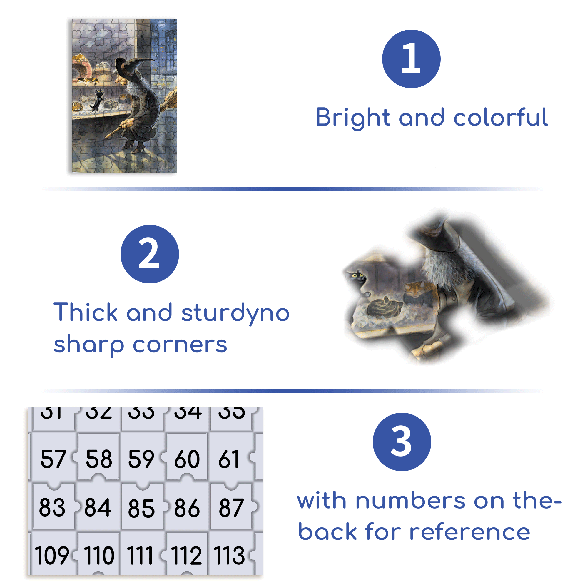Something Familiar 500pcs/1000pcs Jigsaw Puzzle, Scratch-Resistant, Interactive Family Game & Brain-Boosting DIY Decor, Perfect for Halloween, Christmas & New Year Gifts, Family Puzzle Game