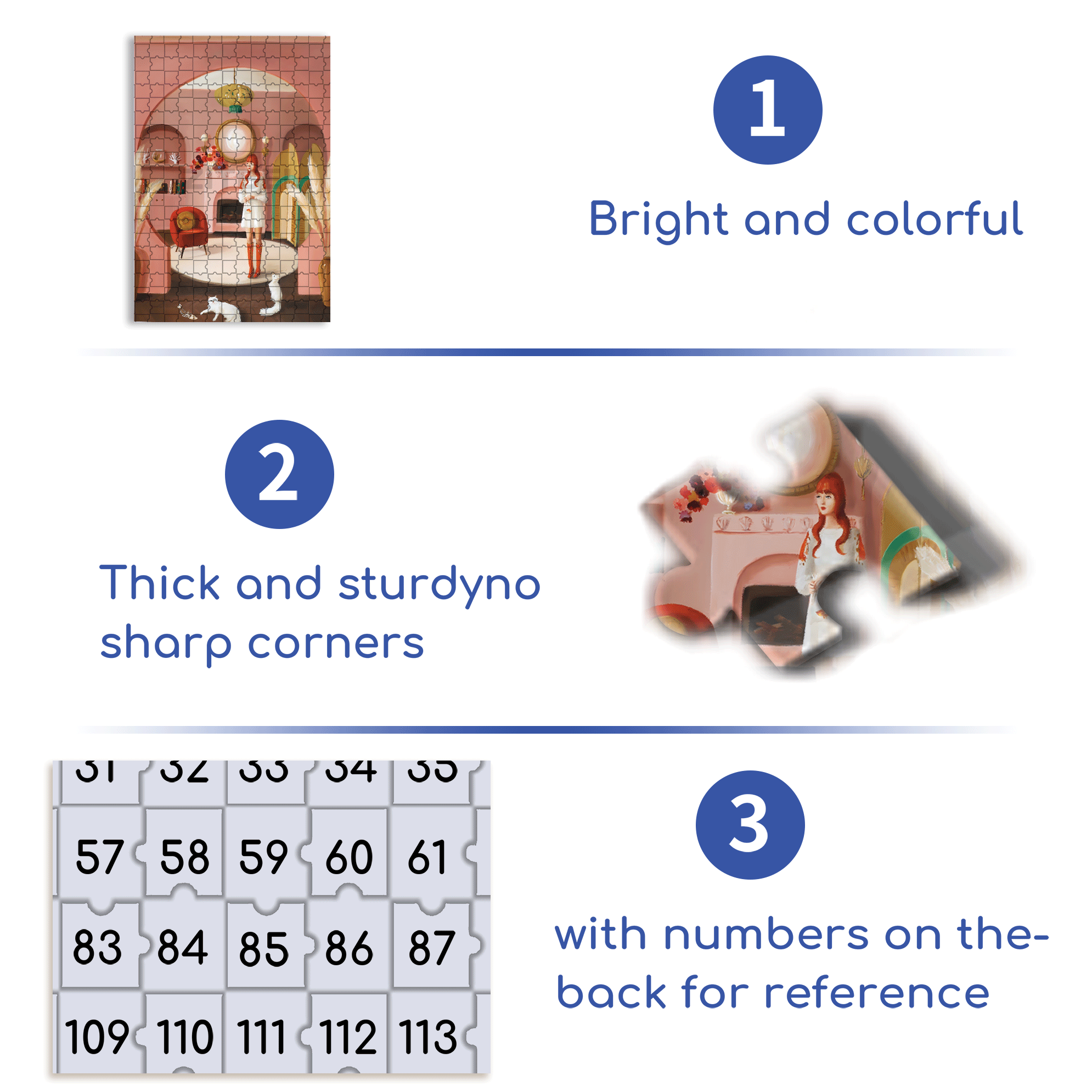 The Goldfish Bowl 500pcs/1000pcs Jigsaw Puzzle, Scratch-Resistant, Interactive Family Game & Brain-Boosting DIY Decor, Perfect for Halloween, Christmas & New Year Gifts, Family Puzzle Game