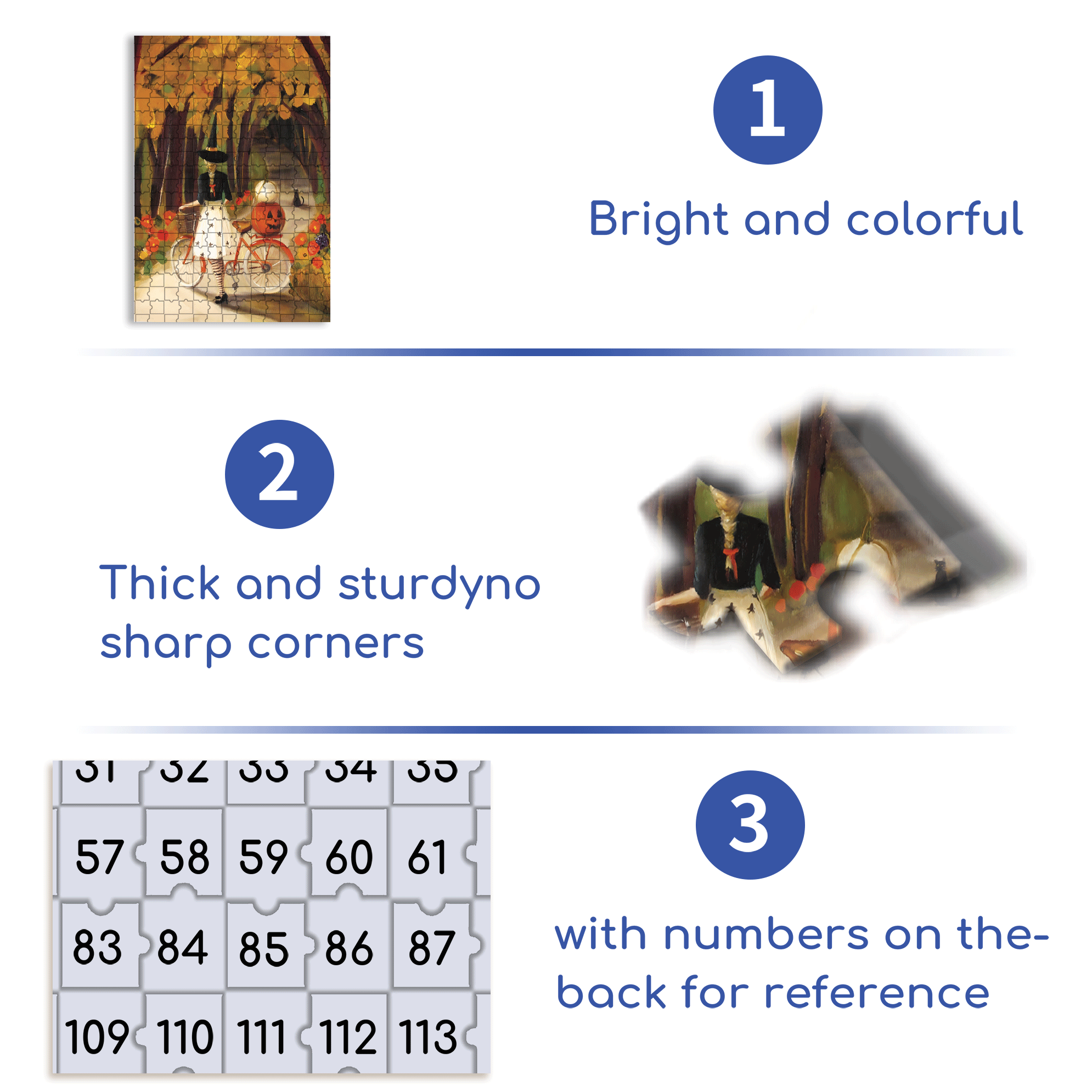 The Hollow 500pcs/1000pcs Jigsaw Puzzle, Scratch-Resistant, Interactive Family Game & Brain-Boosting DIY Decor, Perfect for Halloween, Christmas & New Year Gifts, Family Puzzle Game
