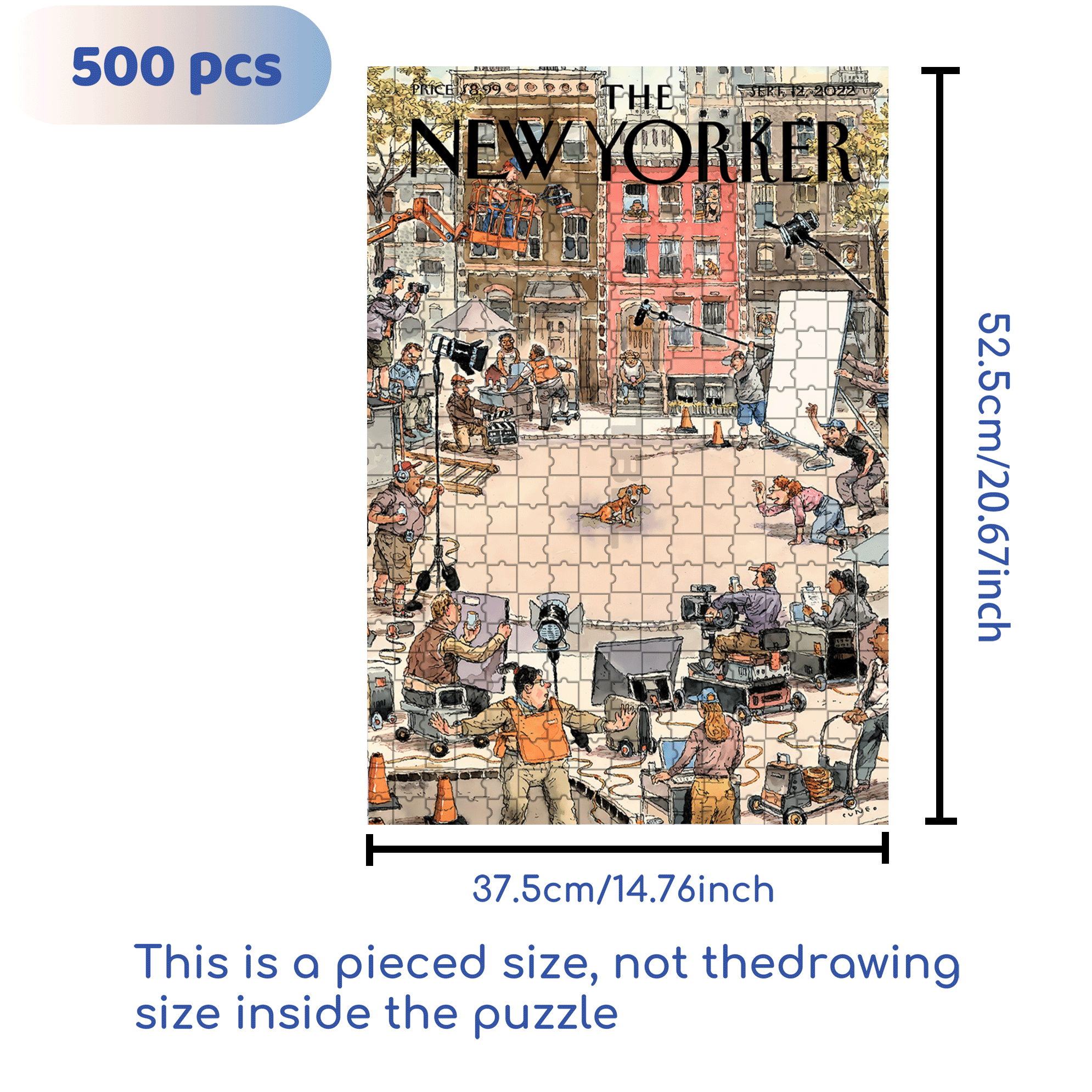 Top Dog 500pcs/1000pcs Jigsaw Puzzle, Scratch-Resistant, Interactive Family Game & Brain-Boosting DIY Decor, Perfect for Halloween, Christmas & New Year Gifts, Family Puzzle Game