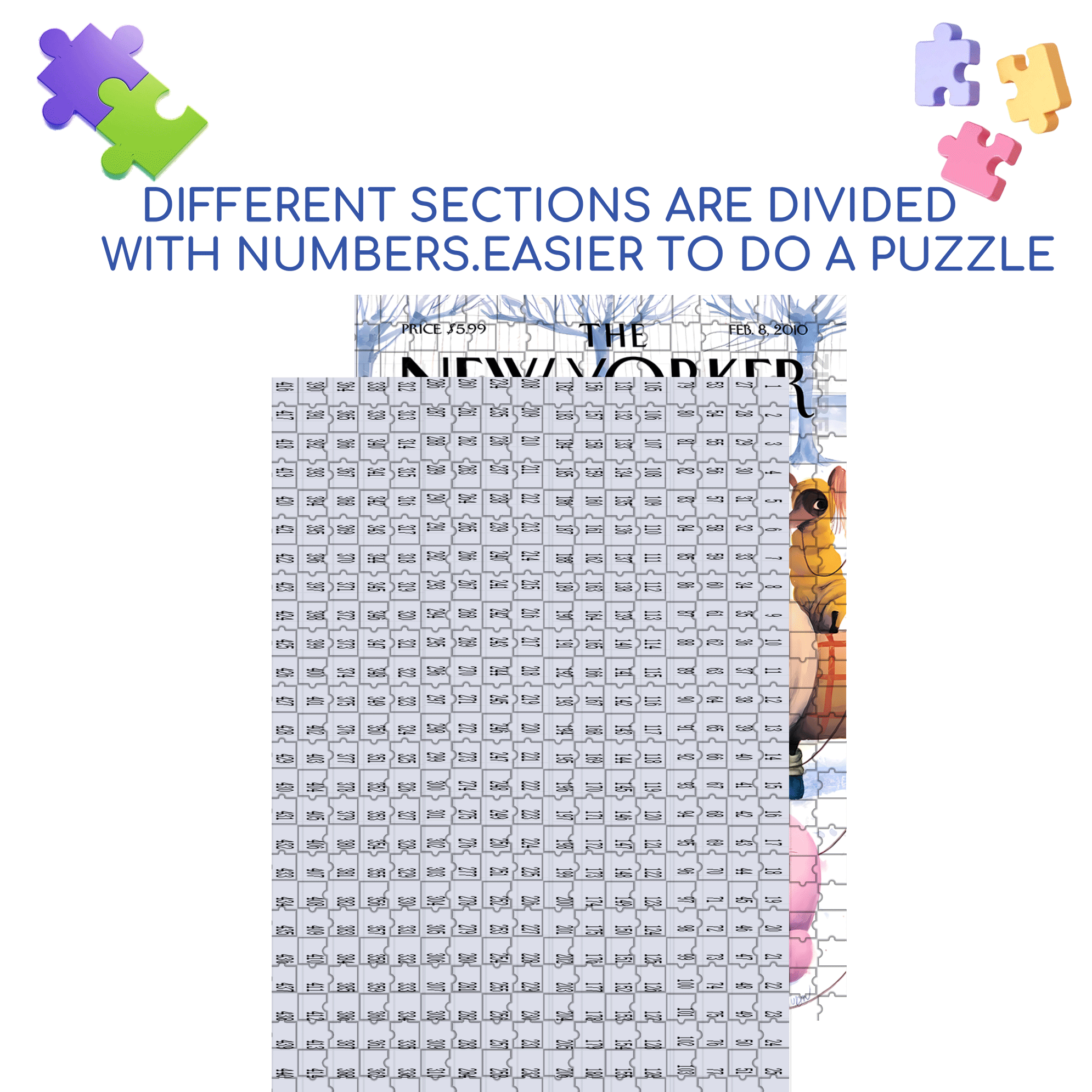Baby It's Cold Outside 500pcs/1000pcs Jigsaw Puzzle, Scratch-Resistant, Interactive Family Game & Brain-Boosting DIY Decor, Perfect for Halloween, Christmas & New Year Gifts, Family Puzzle Game