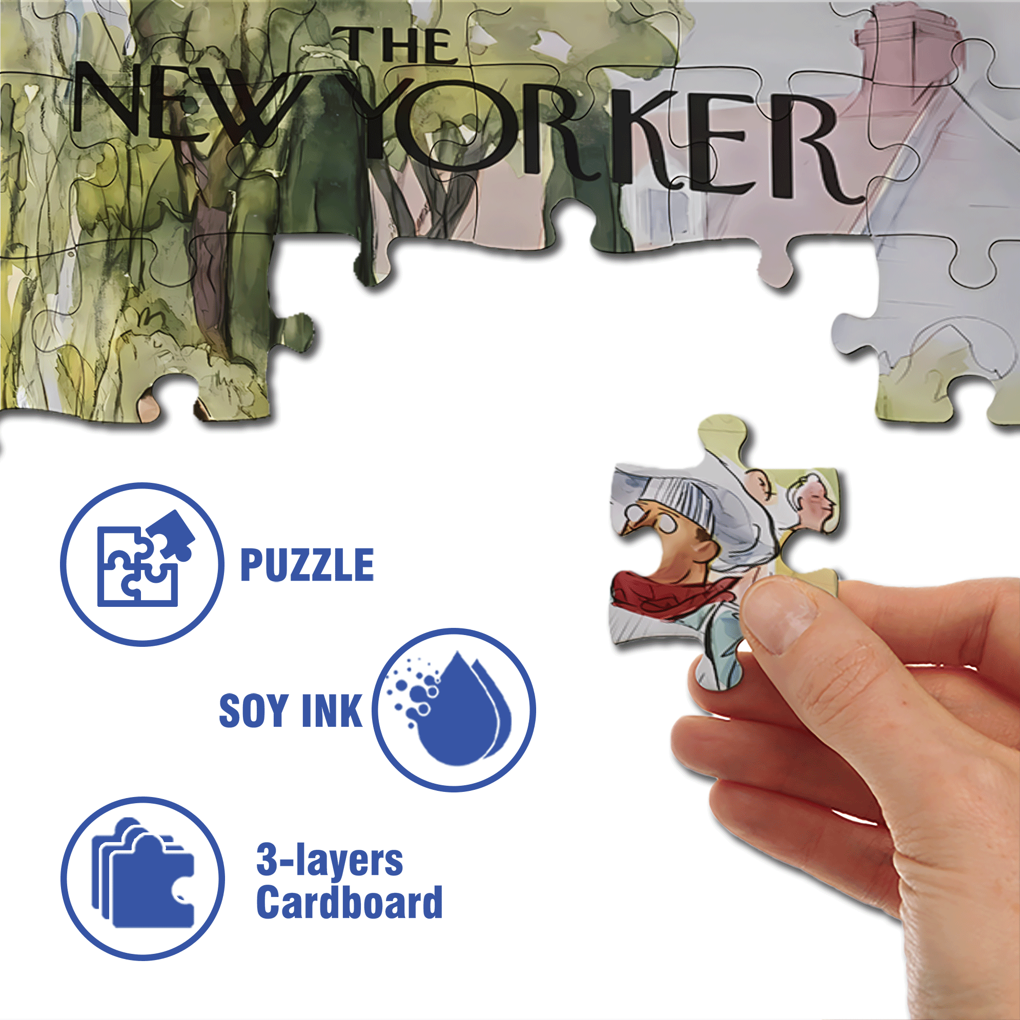 Barbecue Master 500pcs/1000pcs Jigsaw Puzzle, Scratch-Resistant, Interactive Family Game & Brain-Boosting DIY Decor, Perfect for Halloween, Christmas & New Year Gifts, Family Puzzle Game