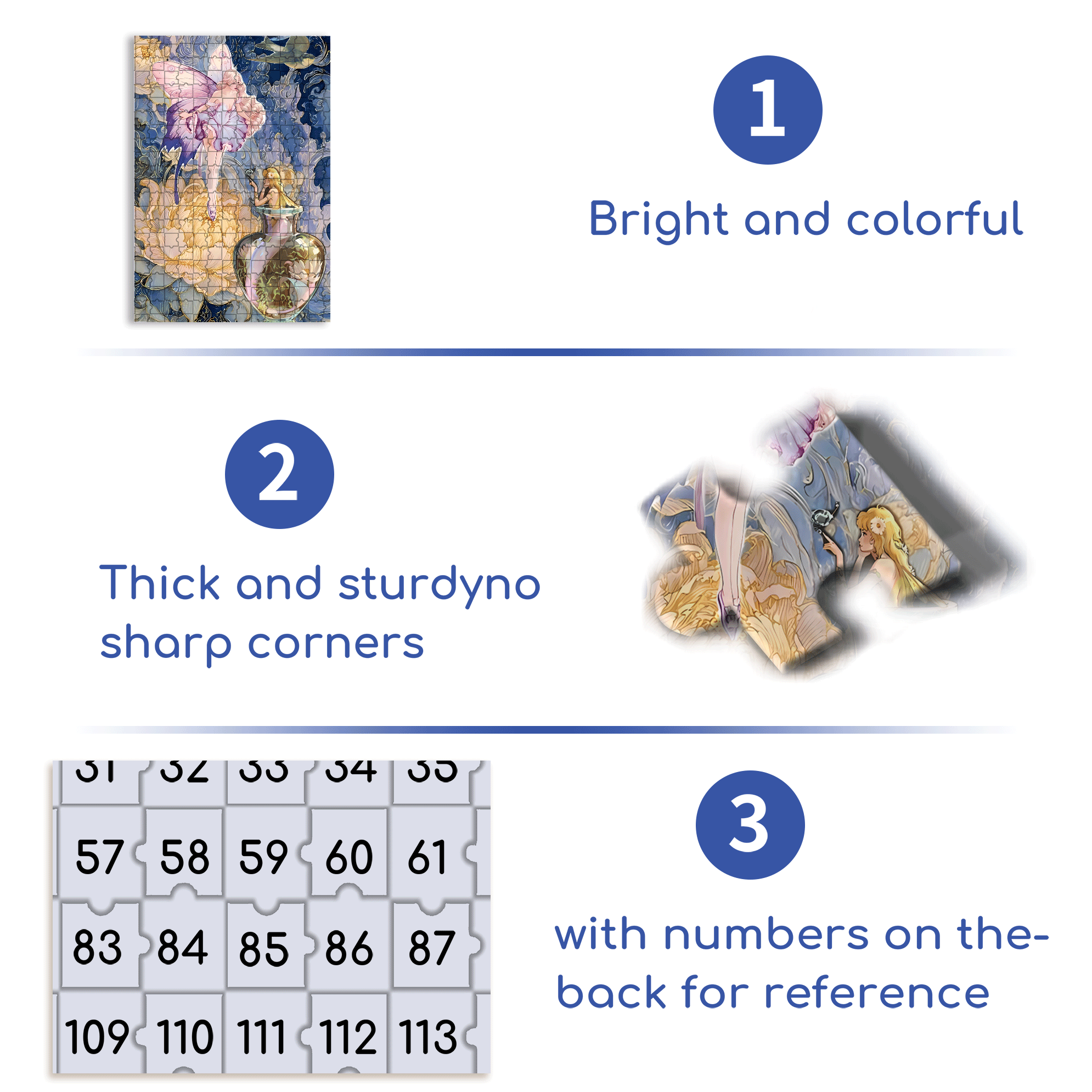 Fairy Tale Heroine 500pcs/1000pcs Jigsaw Puzzle, Scratch-Resistant, Interactive Family Game & Brain-Boosting DIY Decor, Perfect for Halloween, Christmas & New Year Gifts, Family Puzzle Game