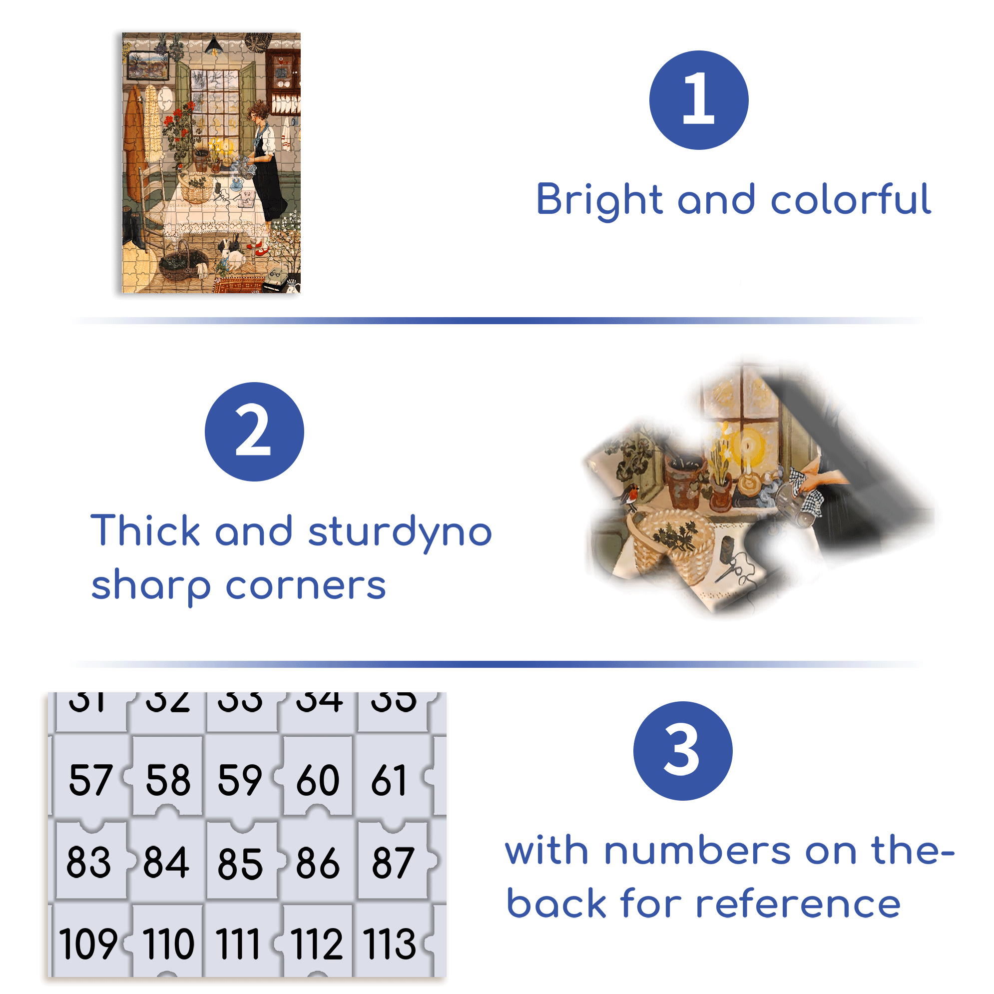 Nettle Tea 500pcs/1000pcs Jigsaw Puzzle, Scratch-Resistant, Interactive Family Game & Brain-Boosting DIY Decor, Perfect for Halloween, Christmas & New Year Gifts, Family Puzzle Game