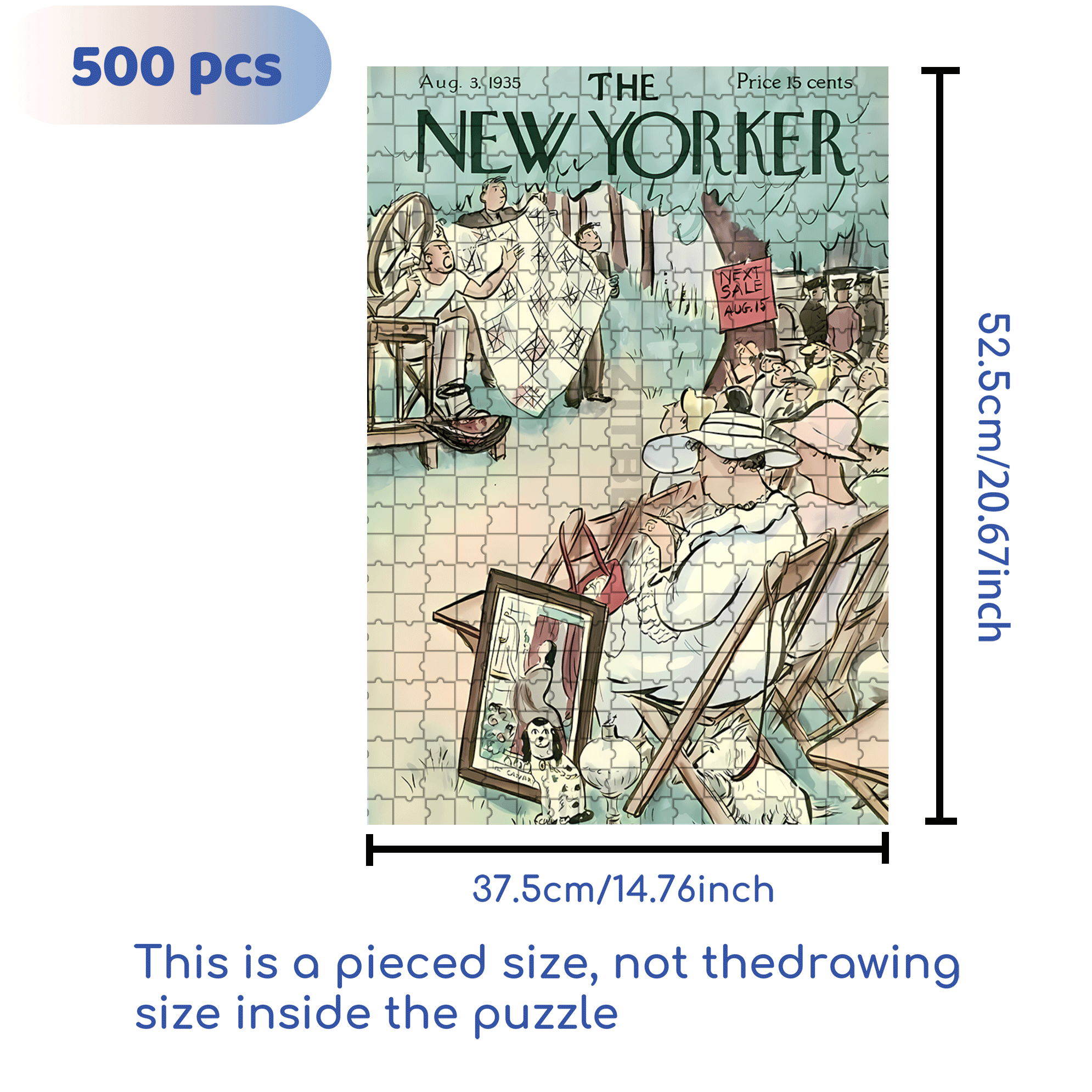 Next Sale 500pcs/1000pcs Jigsaw Puzzle, Scratch-Resistant, Interactive Family Game & Brain-Boosting DIY Decor, Perfect for Halloween, Christmas & New Year Gifts, Family Puzzle Game