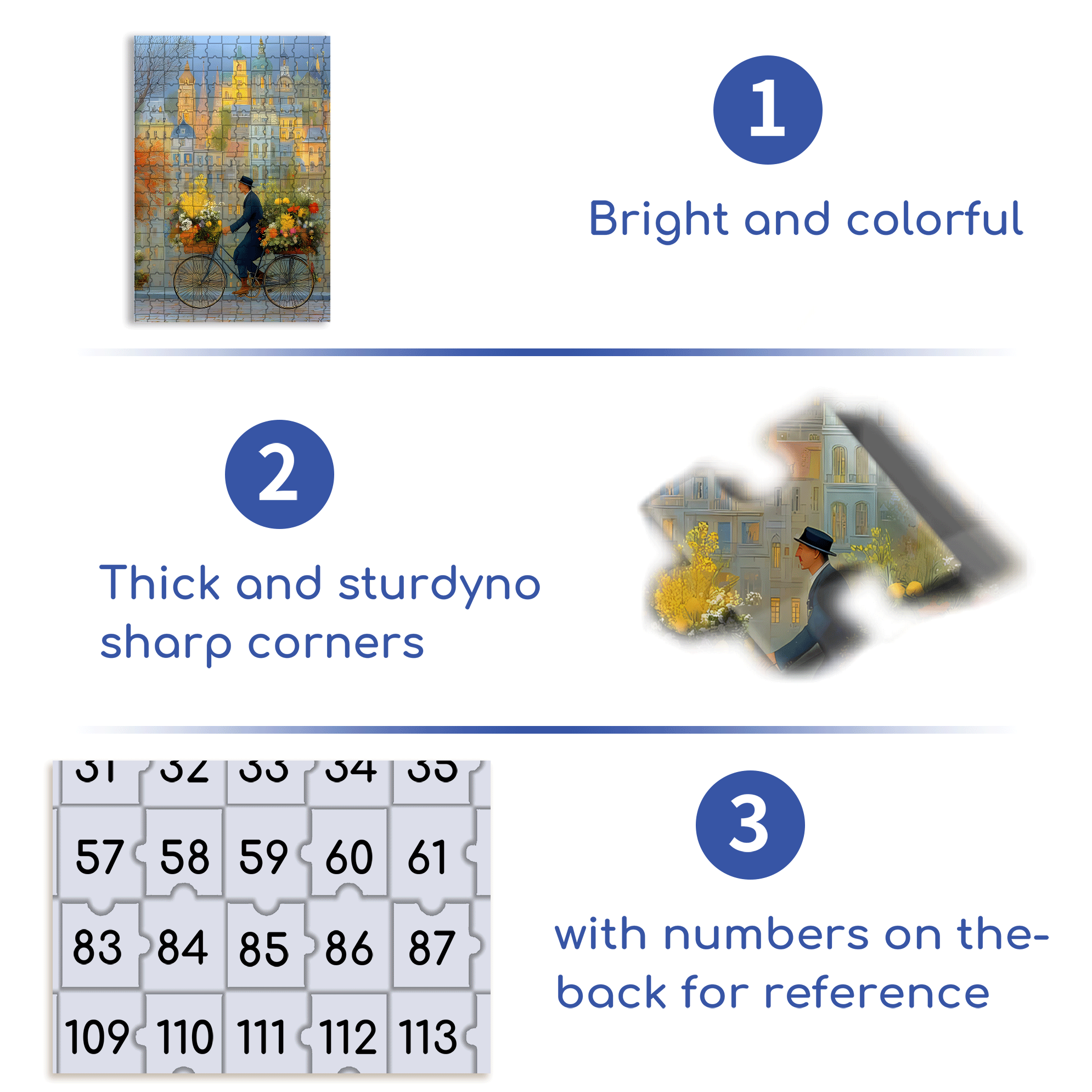 Romantic Gentleman 500pcs/1000pcs Jigsaw Puzzle, Scratch-Resistant, Interactive Family Game & Brain-Boosting DIY Decor, Perfect for Halloween, Christmas & New Year Gifts, Family Puzzle Game