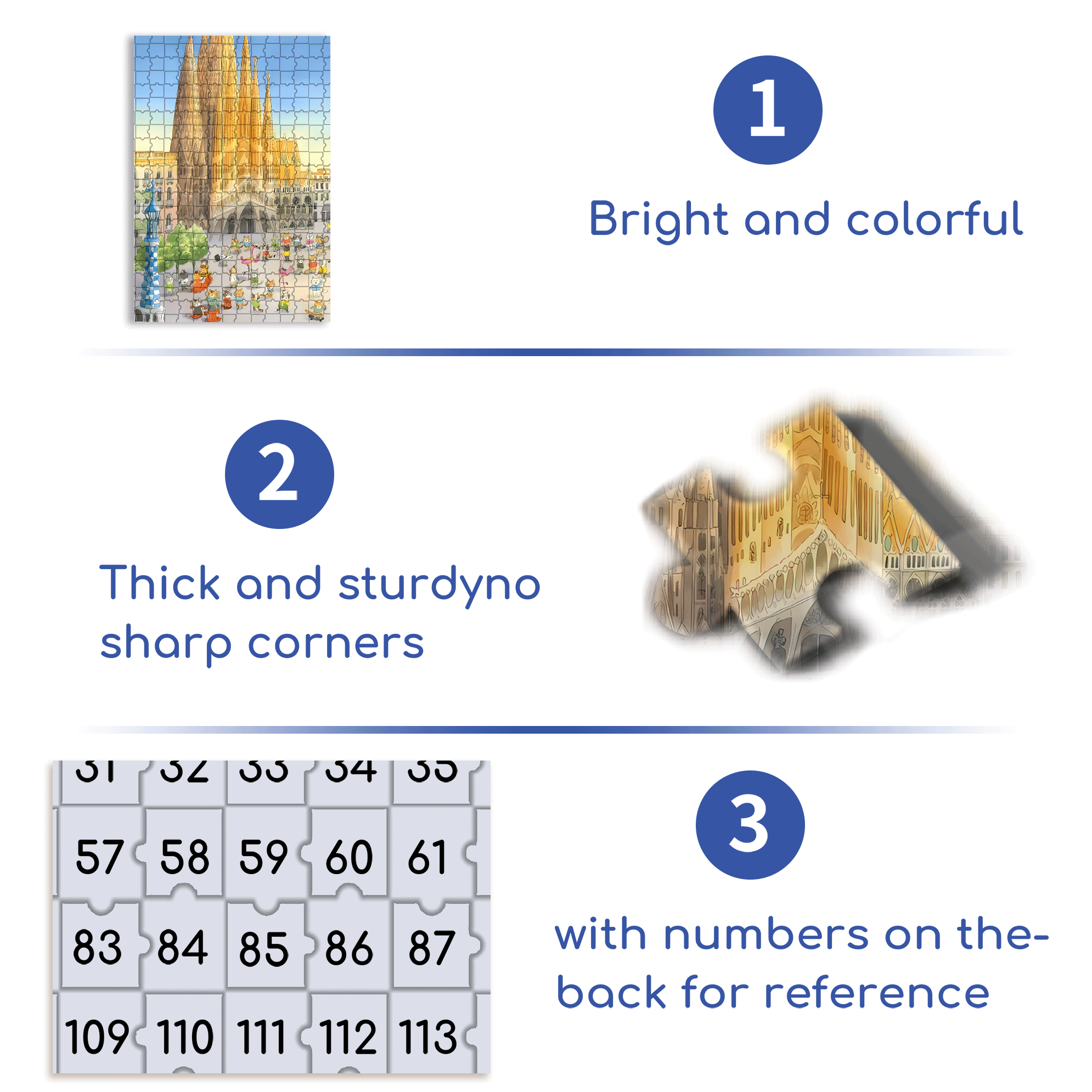 Square Dance 500pcs/1000pcs Jigsaw Puzzle, Scratch-Resistant, Interactive Family Game & Brain-Boosting DIY Decor, Perfect for Halloween, Christmas & New Year Gifts, Family Puzzle Game