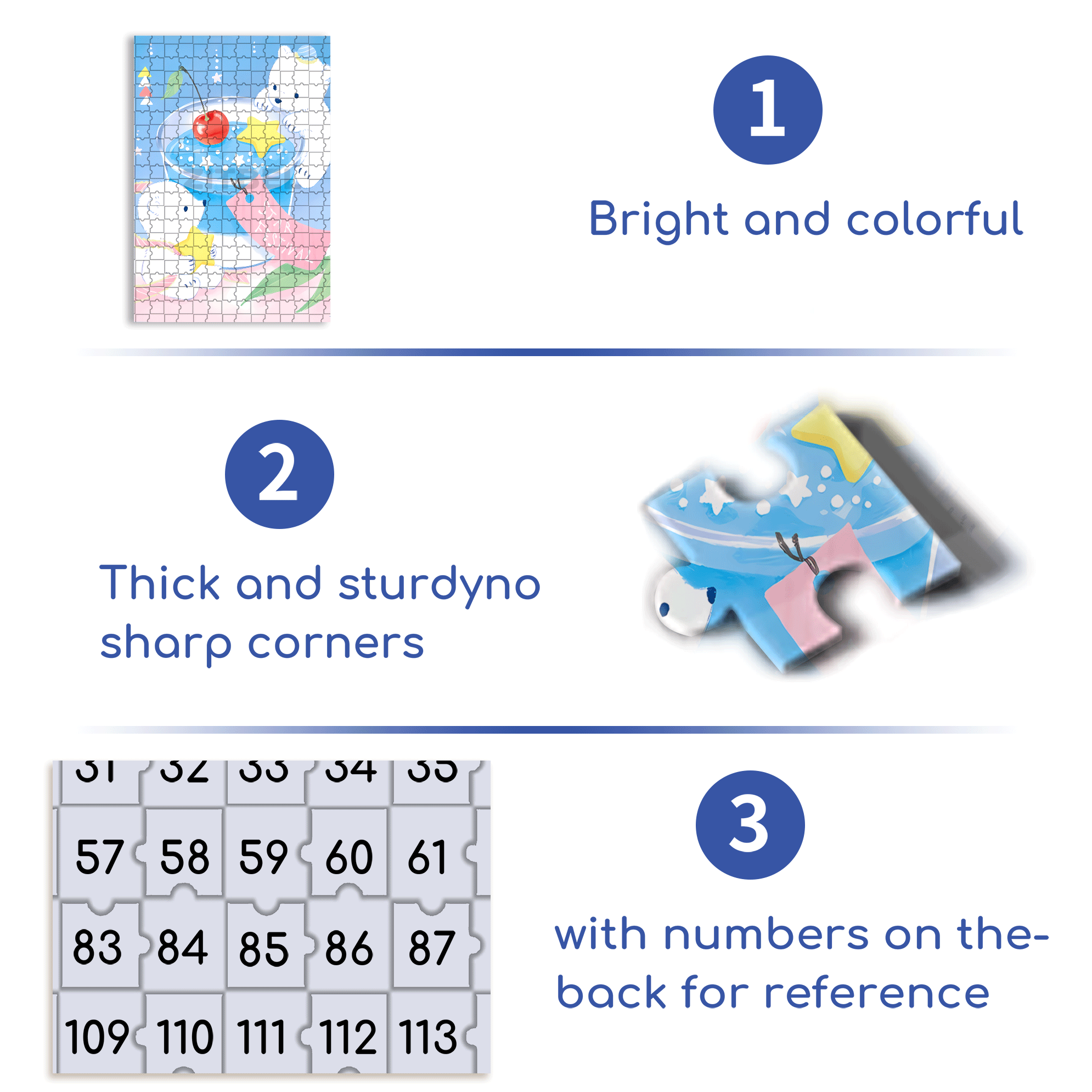 Star Festival 500pcs/1000pcs Jigsaw Puzzle, Scratch-Resistant, Interactive Family Game & Brain-Boosting DIY Decor, Perfect for Halloween, Christmas & New Year Gifts, Family Puzzle Game