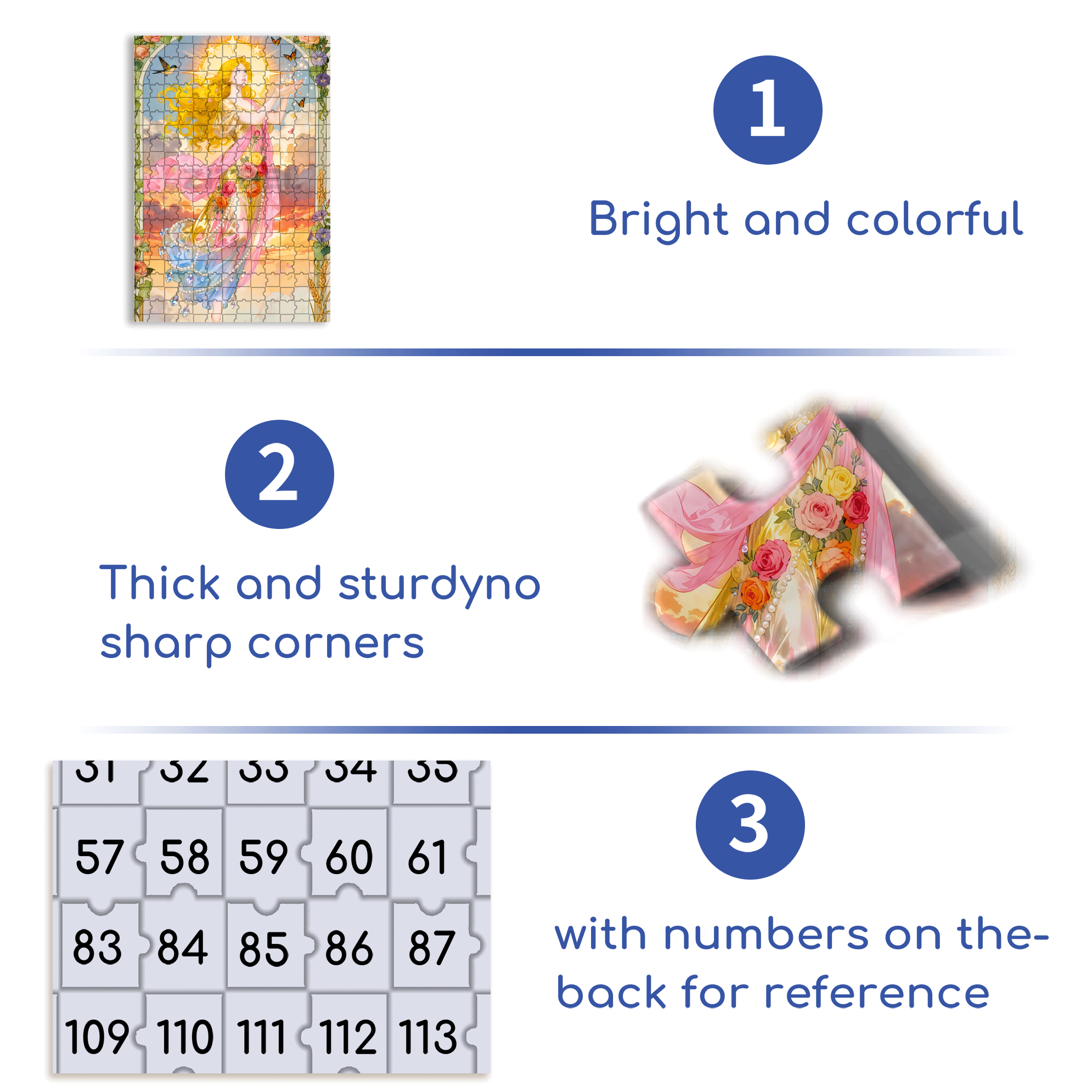 Sun and Hope 500pcs/1000pcs Jigsaw Puzzle, Scratch-Resistant, Interactive Family Game & Brain-Boosting DIY Decor, Perfect for Halloween, Christmas & New Year Gifts, Family Puzzle Game