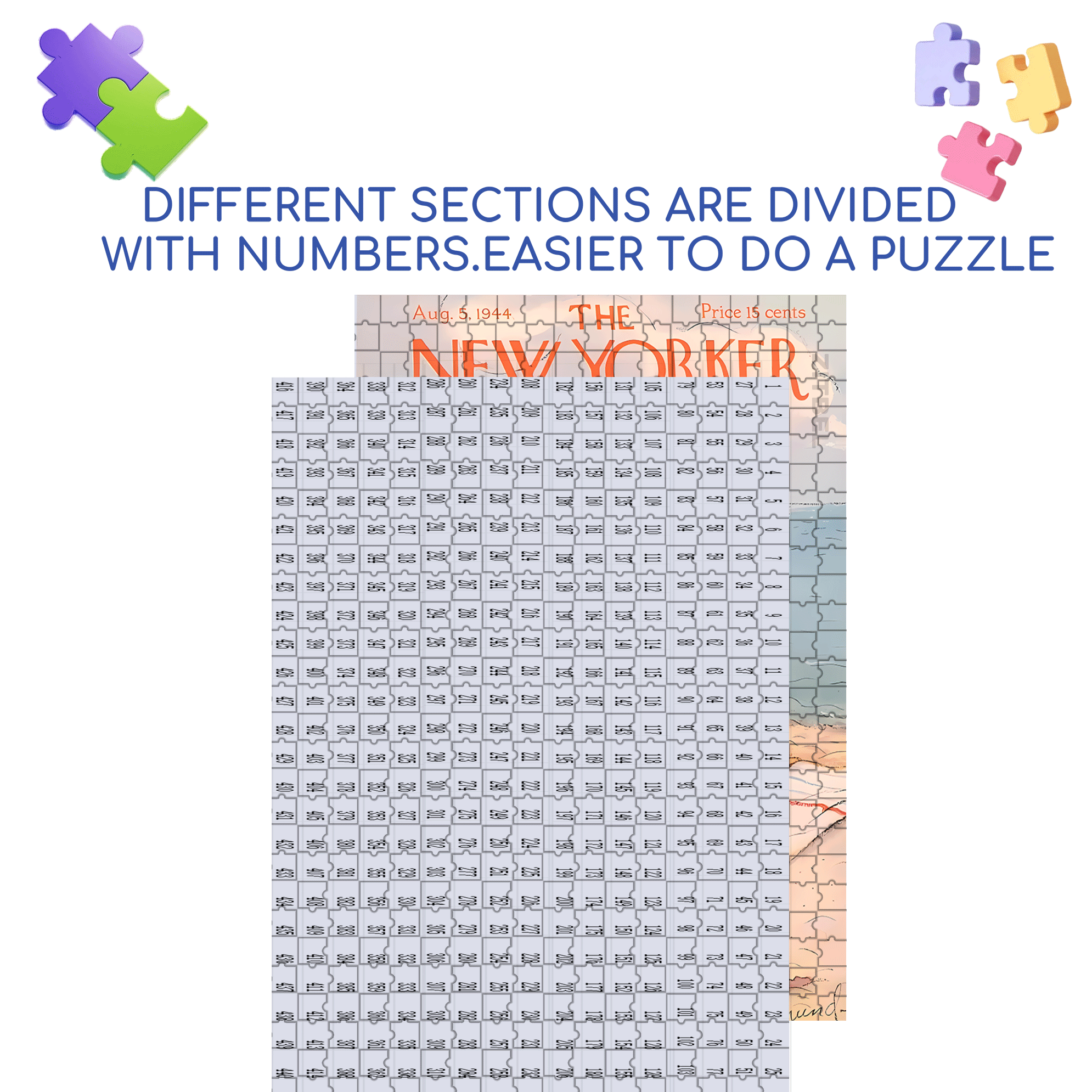 Bask In The Sun 500pcs/1000pcs Jigsaw Puzzle, Scratch-Resistant, Interactive Family Game & Brain-Boosting DIY Decor, Perfect for Halloween, Christmas & New Year Gifts, Family Puzzle Game