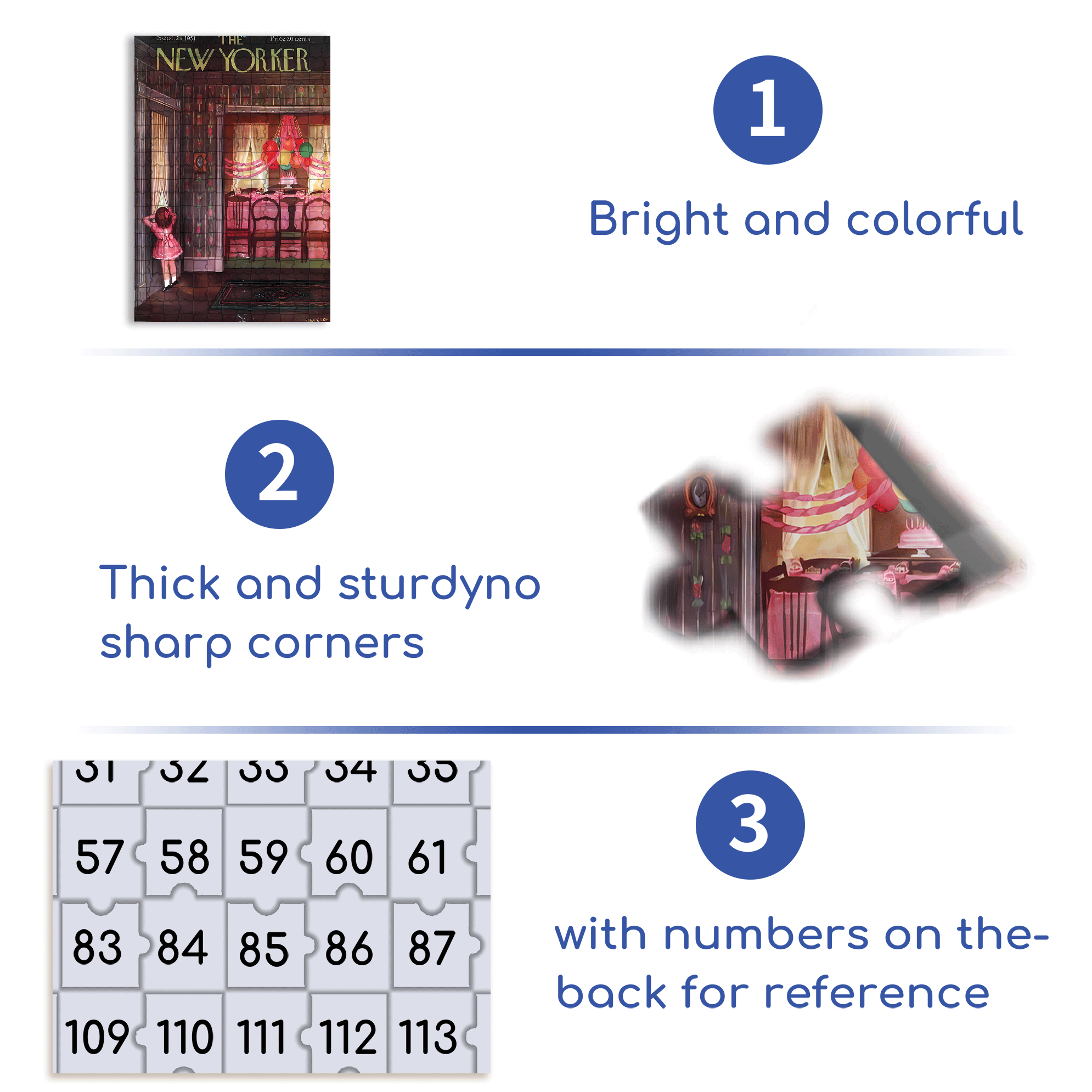 Before The Birthday Party 500pcs/1000pcs Jigsaw Puzzle, Scratch-Resistant, Interactive Family Game & Brain-Boosting DIY Decor, Perfect for Halloween, Christmas & New Year Gifts, Family Puzzle Game