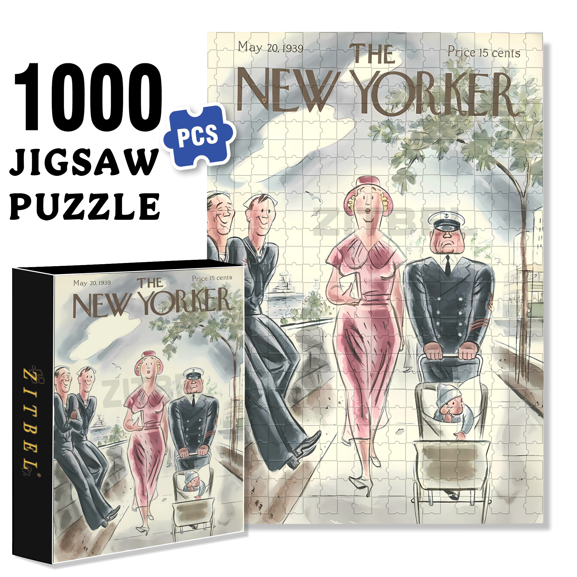 Bodyguard 500pcs/1000pcs Jigsaw Puzzle, Scratch-Resistant, Interactive Family Game & Brain-Boosting DIY Decor, Perfect for Halloween, Christmas & New Year Gifts, Family Puzzle Game
