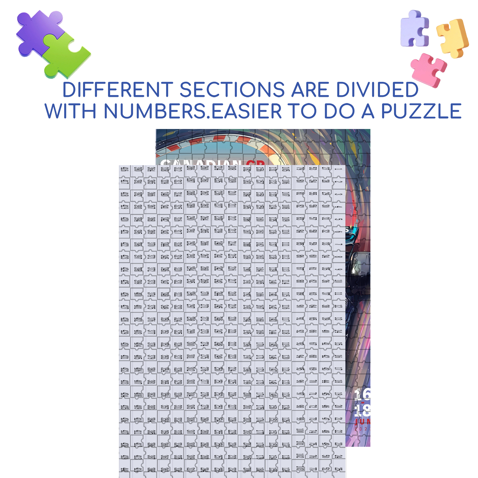 Canadian GP 500pcs/1000pcs Jigsaw Puzzle, Scratch-Resistant, Interactive Family Game & Brain-Boosting DIY Decor, Perfect for Halloween, Christmas & New Year Gifts, Family Puzzle Game