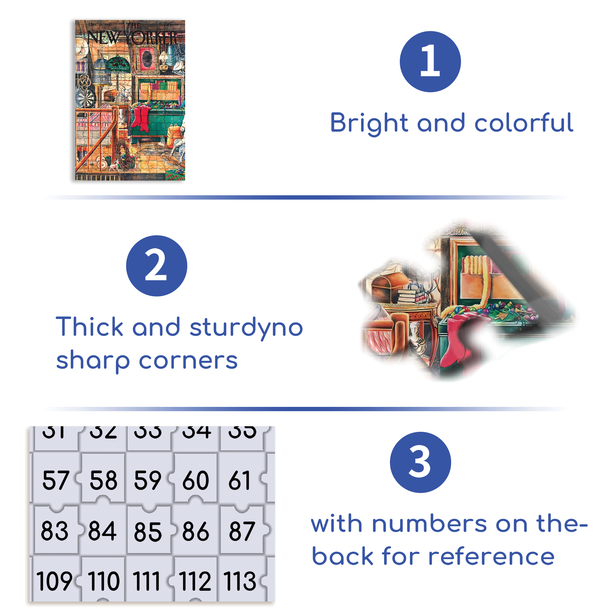 Christmas Attic 500pcs/1000pcs Jigsaw Puzzle, Scratch-Resistant, Interactive Family Game & Brain-Boosting DIY Decor, Perfect for Halloween, Christmas & New Year Gifts, Family Puzzle Game