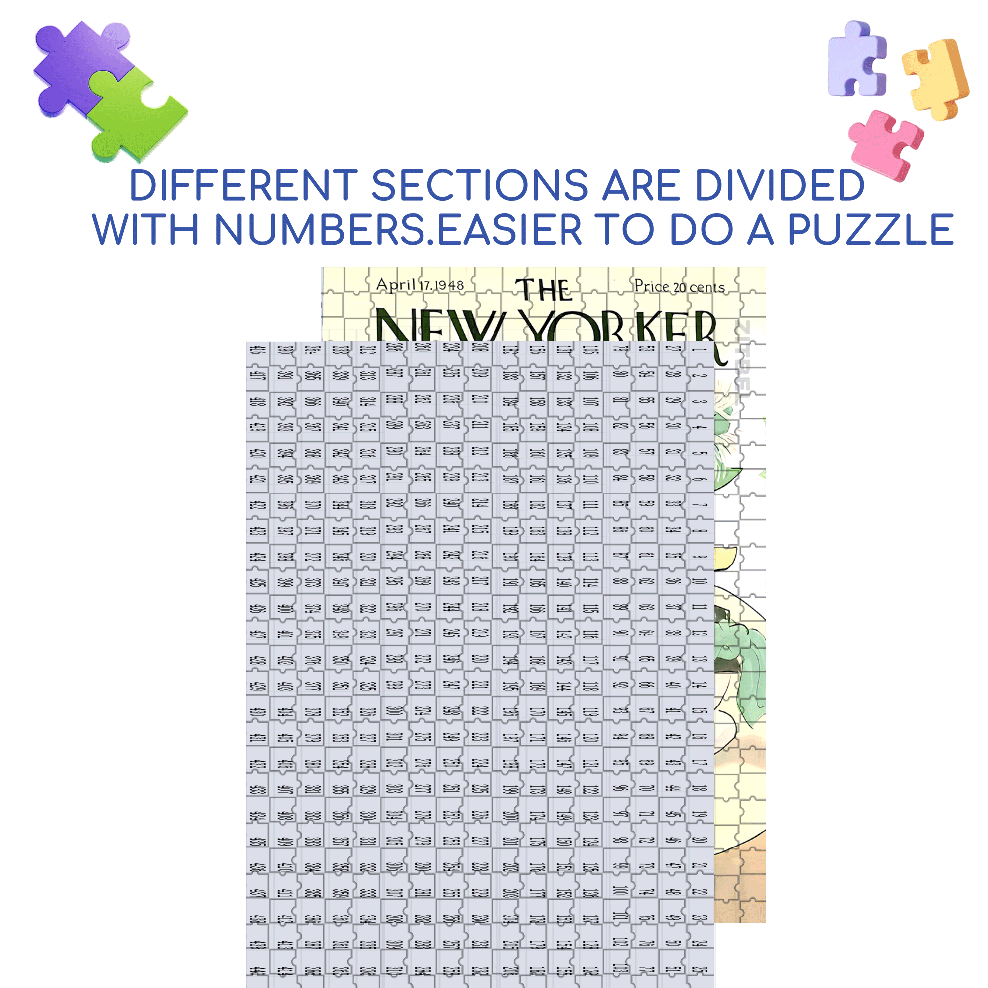 In The Process Of Selecting 500pcs/1000pcs Jigsaw Puzzle, Scratch-Resistant, Interactive Family Game & Brain-Boosting DIY Decor, Perfect for Halloween, Christmas & New Year Gifts, Family Puzzle Game