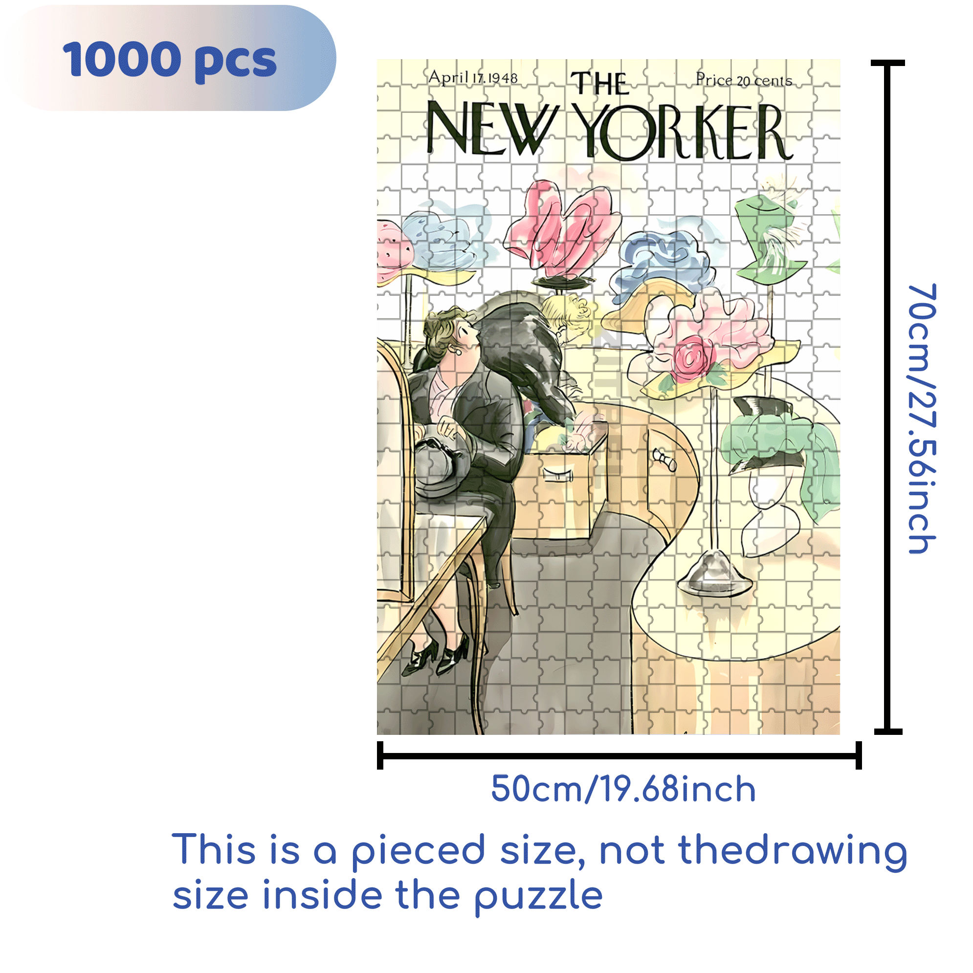 In The Process Of Selecting 500pcs/1000pcs Jigsaw Puzzle, Scratch-Resistant, Interactive Family Game & Brain-Boosting DIY Decor, Perfect for Halloween, Christmas & New Year Gifts, Family Puzzle Game