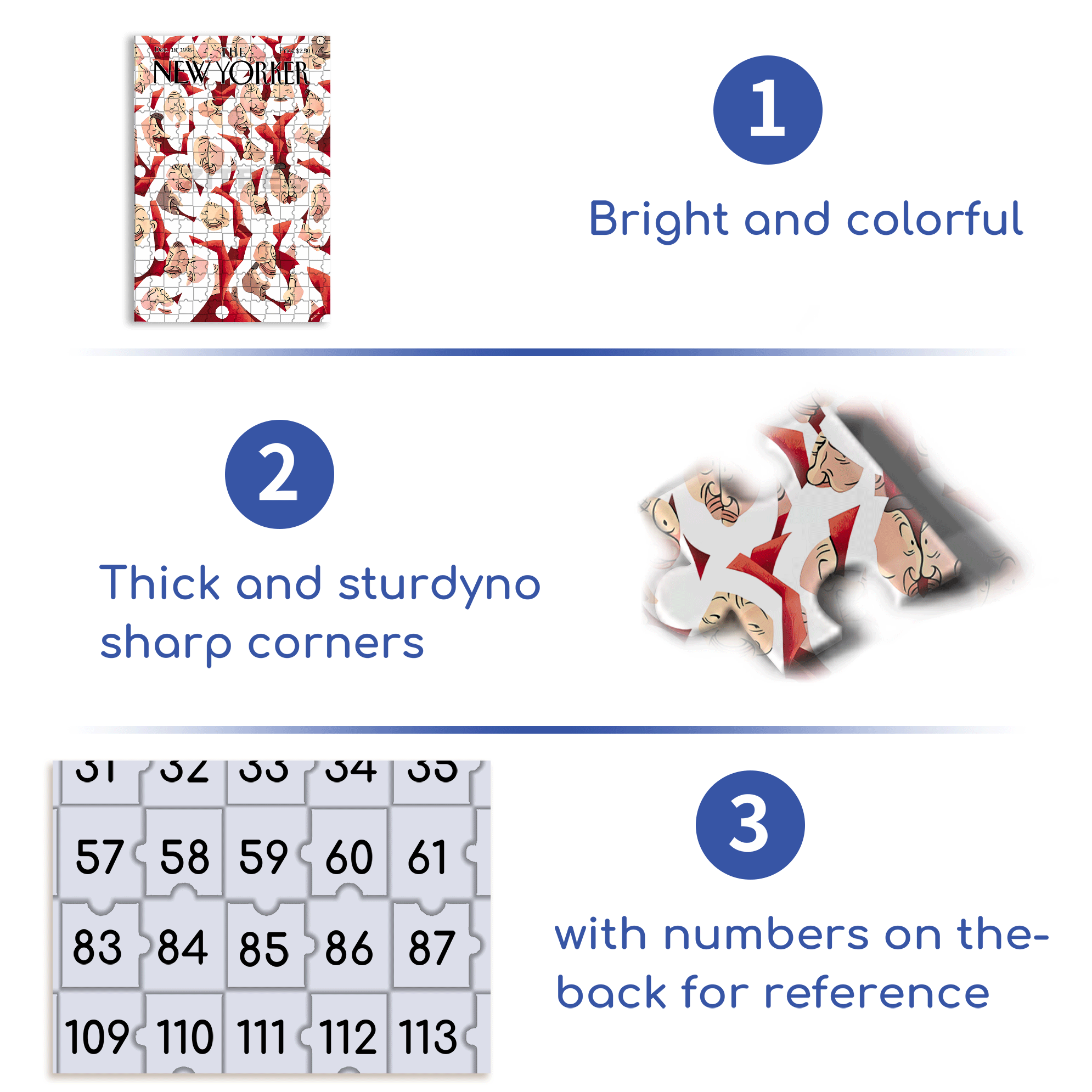 It's all Santa Claus. 500pcs/1000pcs Jigsaw Puzzle, Scratch-Resistant, Interactive Family Game & Brain-Boosting DIY Decor, Perfect for Halloween, Christmas & New Year Gifts, Family Puzzle Game