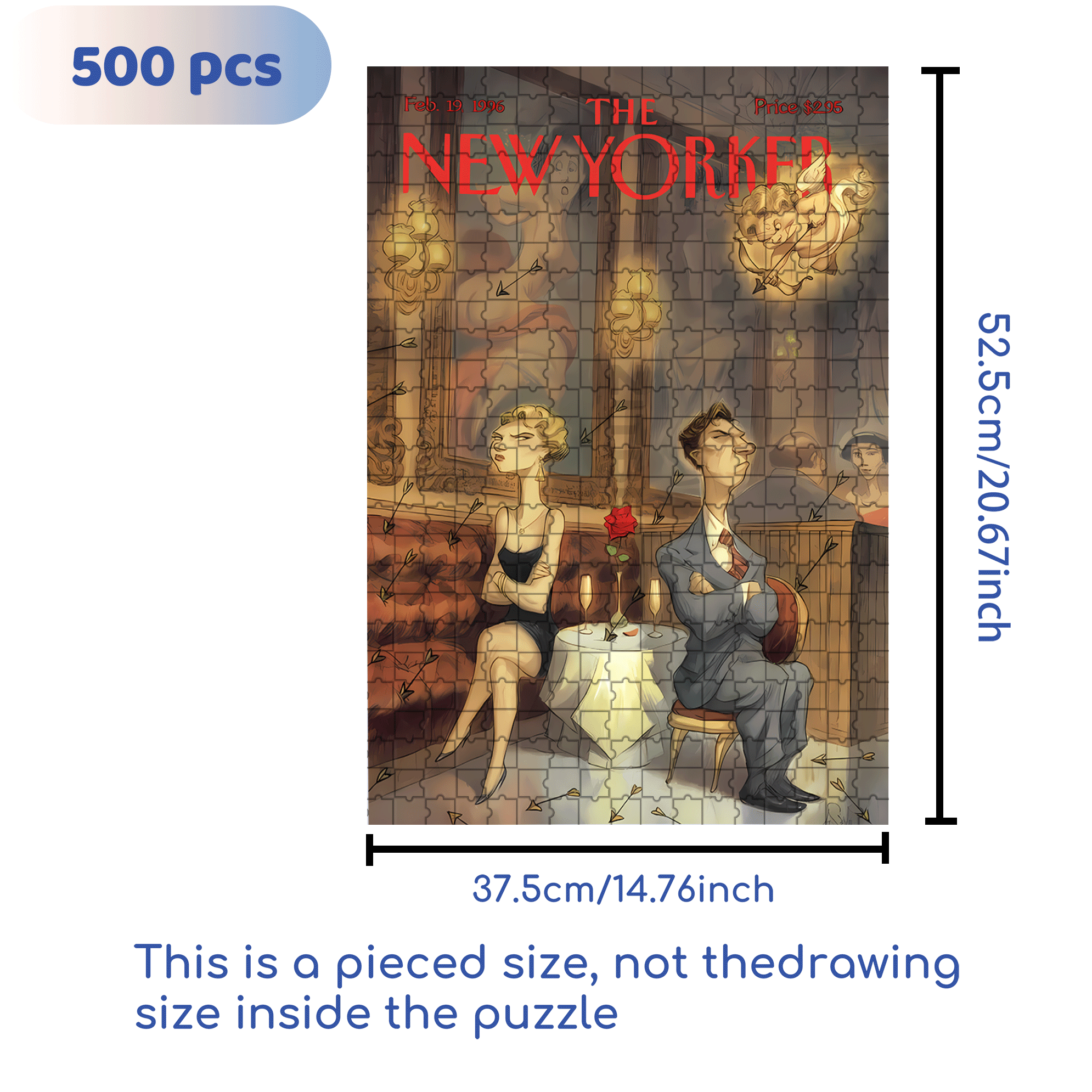 Quarrel 500pcs/1000pcs Jigsaw Puzzle, Scratch-Resistant, Interactive Family Game & Brain-Boosting DIY Decor, Perfect for Halloween, Christmas & New Year Gifts, Family Puzzle Game