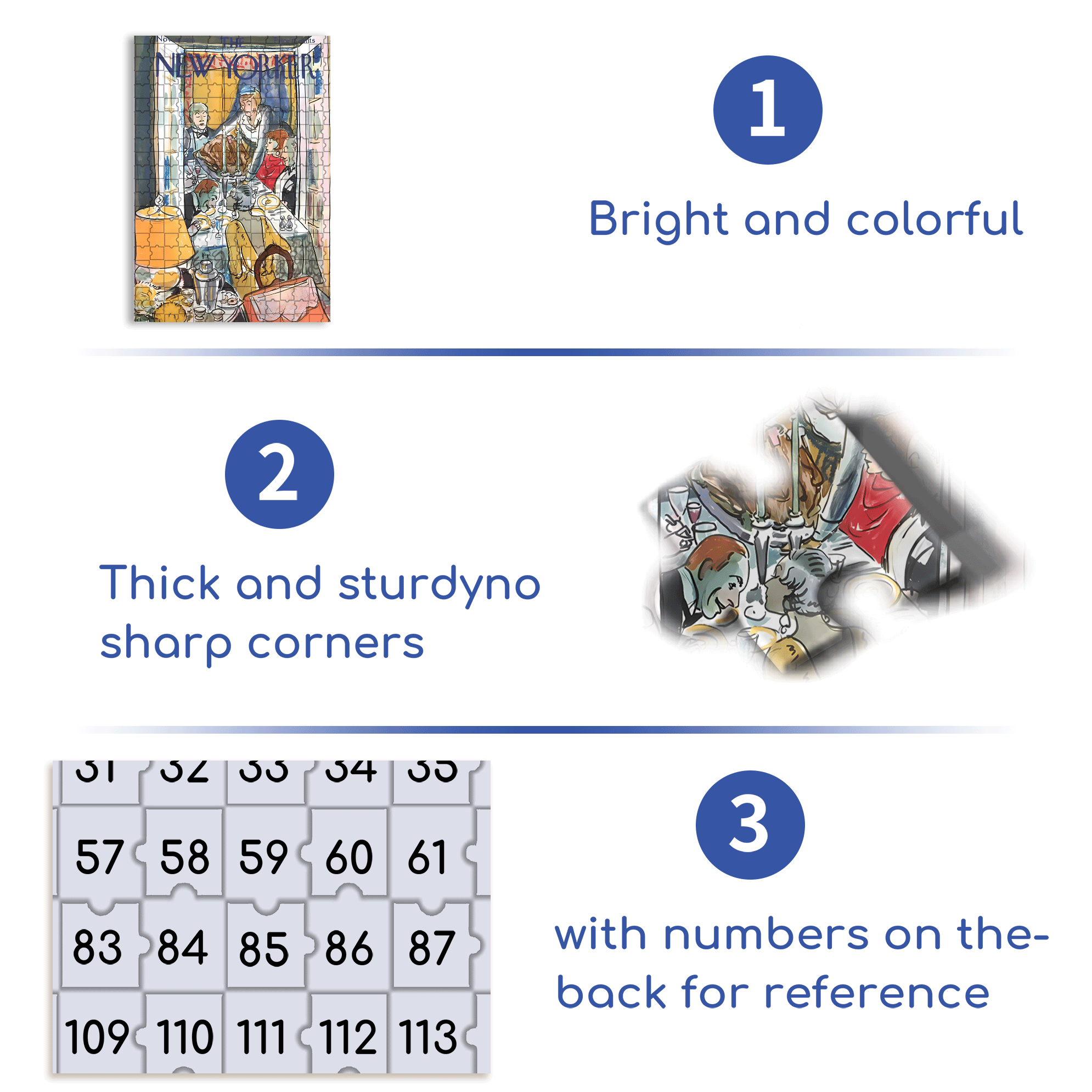 Roast Turkey 500pcs/1000pcs Jigsaw Puzzle, Scratch-Resistant, Interactive Family Game & Brain-Boosting DIY Decor, Perfect for Halloween, Christmas & New Year Gifts, Family Puzzle Game