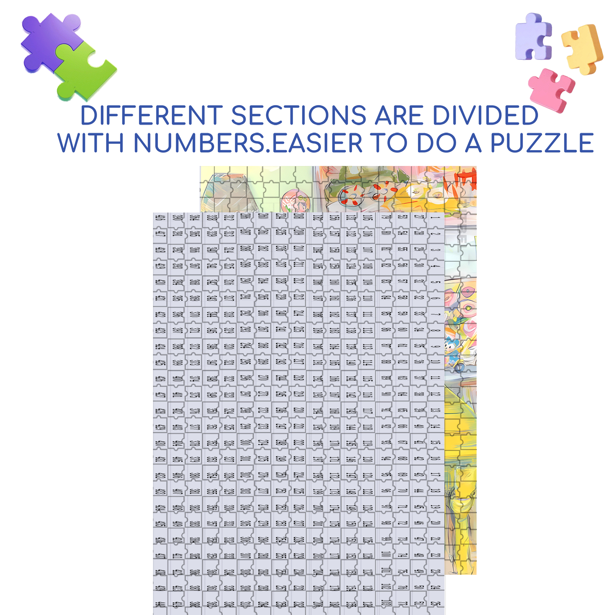 Today At Home 500pcs/1000pcs Jigsaw Puzzle, Scratch-Resistant, Interactive Family Game & Brain-Boosting DIY Decor, Perfect for Halloween, Christmas & New Year Gifts, Family Puzzle Game