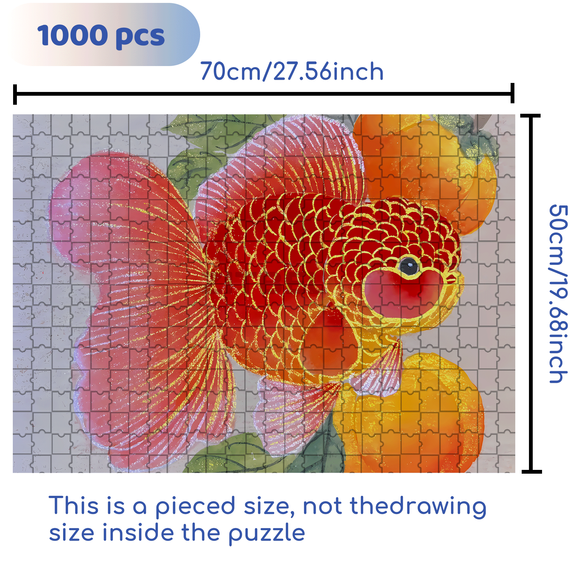 Chubby 500pcs/1000pcs Jigsaw Puzzle, Scratch-Resistant, Interactive Family Game & Brain-Boosting DIY Decor, Perfect for Halloween, Christmas & New Year Gifts, Family Puzzle Game