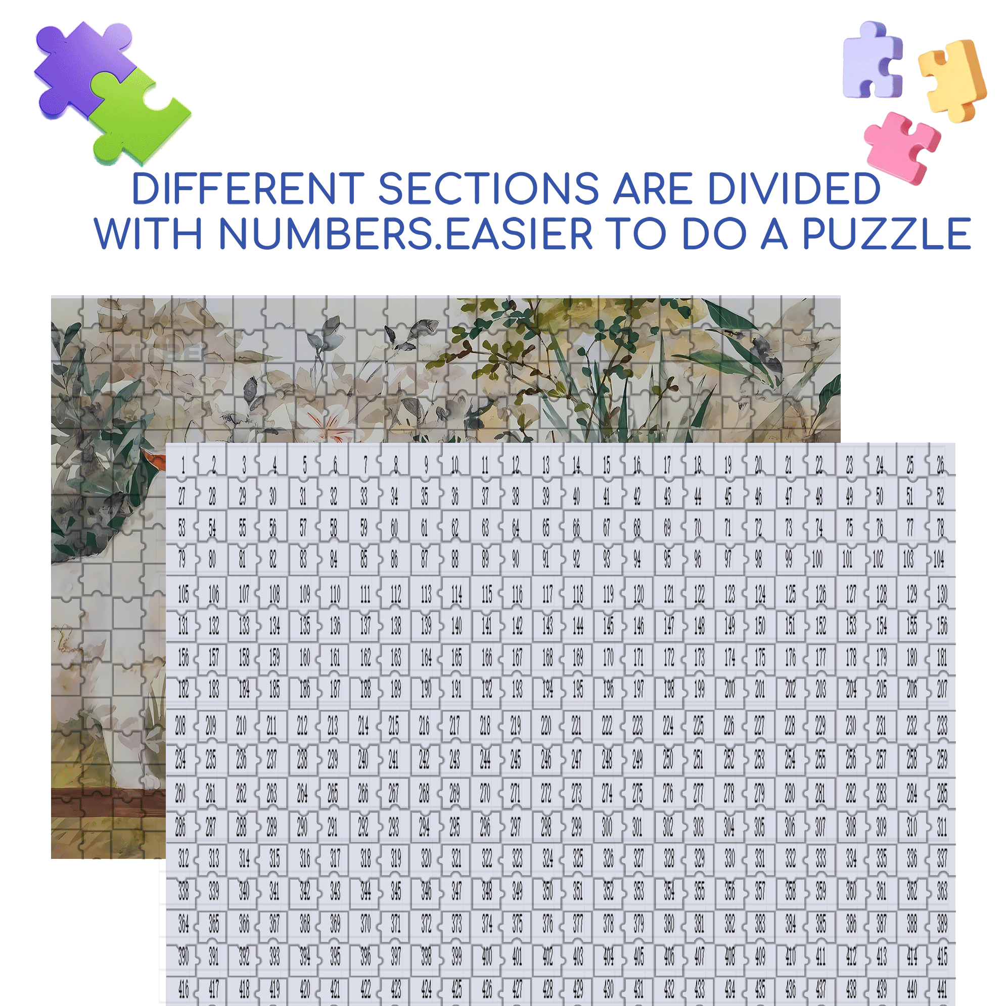 Green Eyes 500pcs/1000pcs Jigsaw Puzzle, Scratch-Resistant, Interactive Family Game & Brain-Boosting DIY Decor, Perfect for Halloween, Christmas & New Year Gifts, Family Puzzle Game