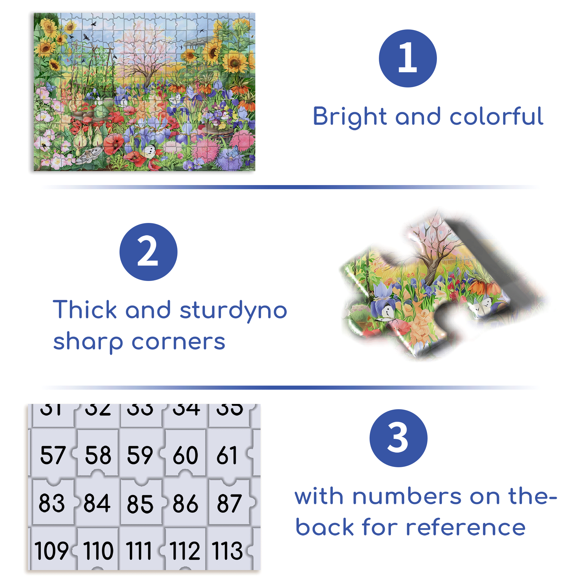 Harpa's Backyard 500pcs/1000pcs Jigsaw Puzzle, Scratch-Resistant, Interactive Family Game & Brain-Boosting DIY Decor, Perfect for Halloween, Christmas & New Year Gifts, Family Puzzle Game