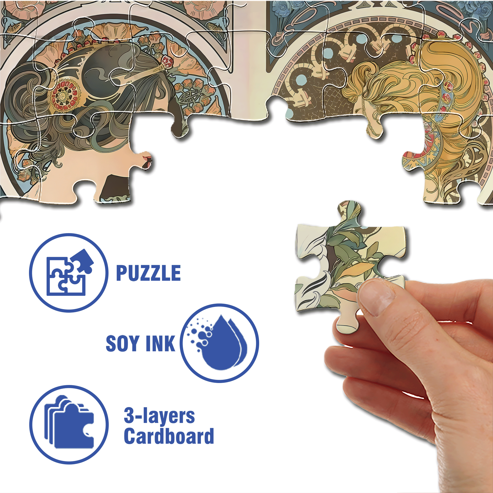 Paris 1899 500pcs/1000pcs Jigsaw Puzzle, Scratch-Resistant, Interactive Family Game & Brain-Boosting DIY Decor, Perfect for Halloween, Christmas & New Year Gifts, Family Puzzle Game