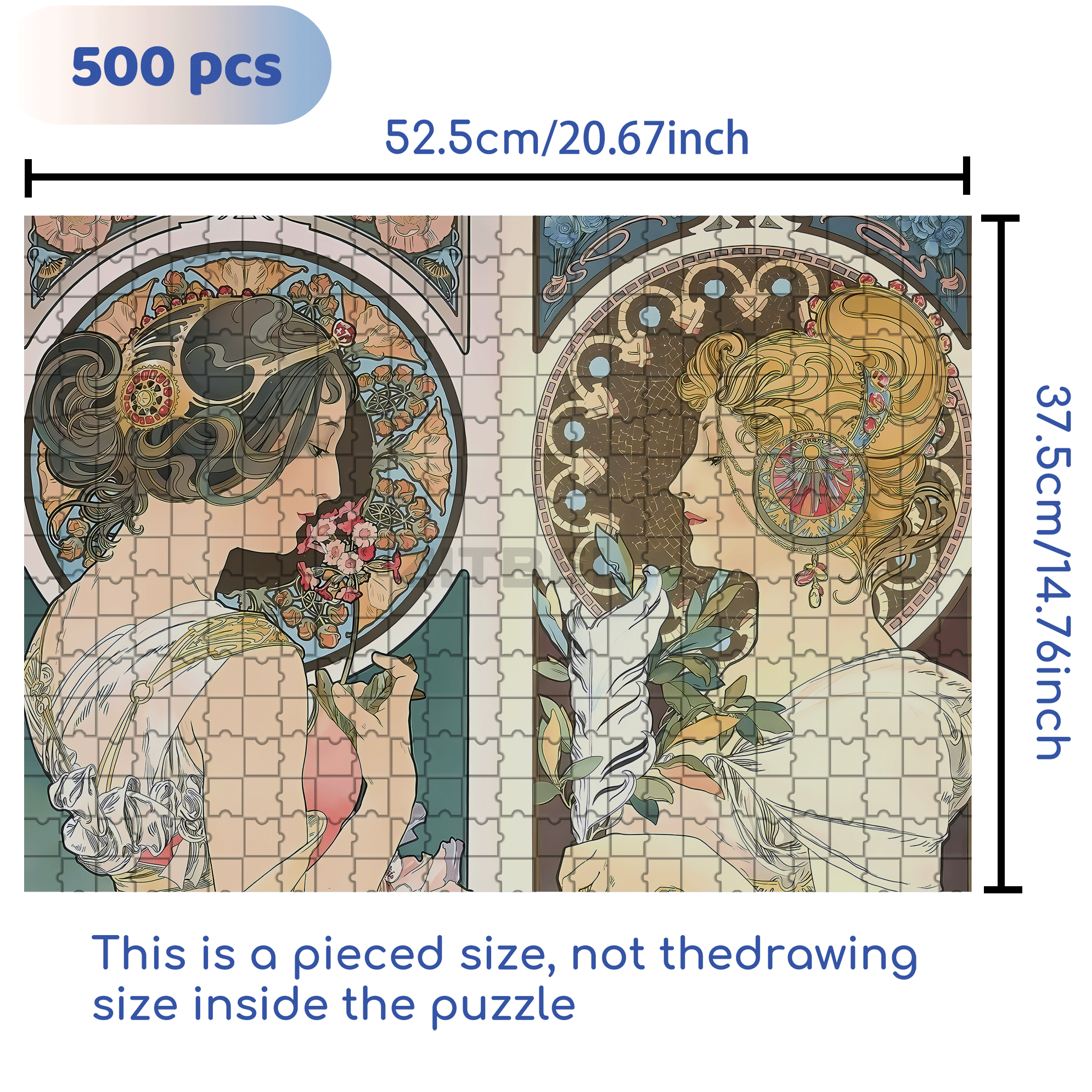 Paris 1899 500pcs/1000pcs Jigsaw Puzzle, Scratch-Resistant, Interactive Family Game & Brain-Boosting DIY Decor, Perfect for Halloween, Christmas & New Year Gifts, Family Puzzle Game
