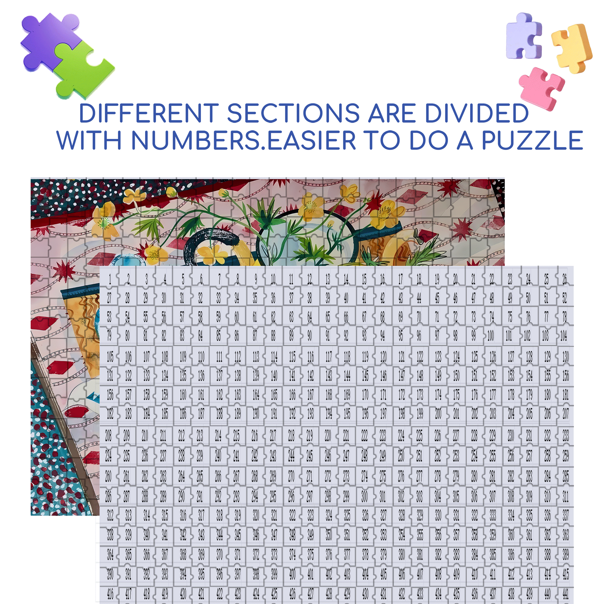 Still Life and Light 2 500pcs/1000pcs Jigsaw Puzzle, Scratch-Resistant, Interactive Family Game & Brain-Boosting DIY Decor, Perfect for Halloween, Christmas & New Year Gifts, Family Puzzle Game
