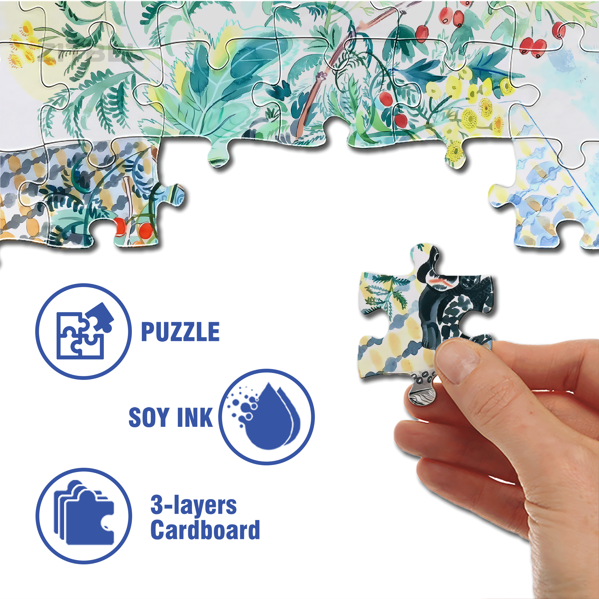 Still Life and Light 8 500pcs/1000pcs Jigsaw Puzzle, Scratch-Resistant, Interactive Family Game & Brain-Boosting DIY Decor, Perfect for Halloween, Christmas & New Year Gifts, Family Puzzle Game